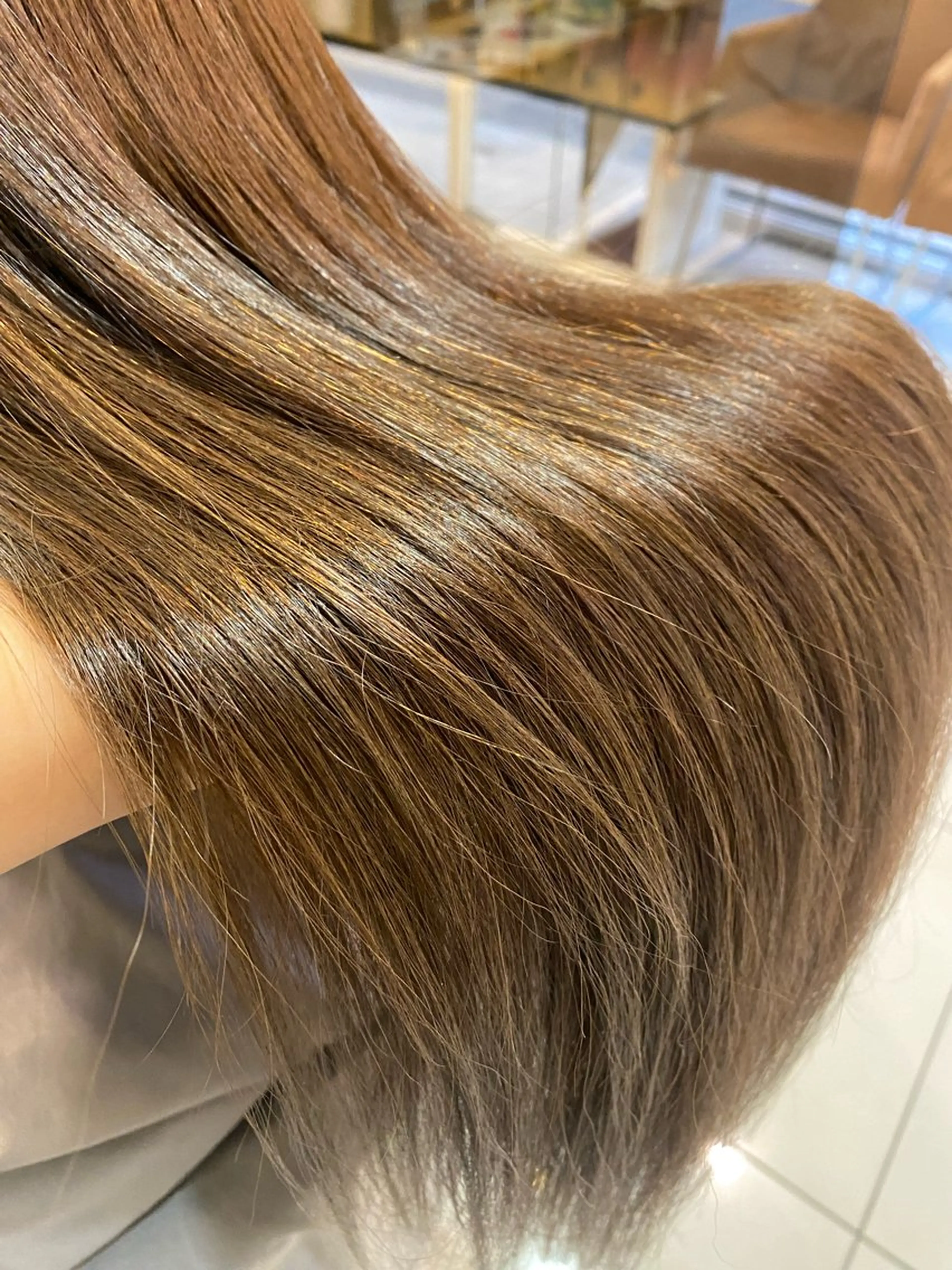 ロング カラー ベージュカラー グレージュ ヘアカラー 波巻き/メンズ/ ショート/☆いとみなのその他イメージ