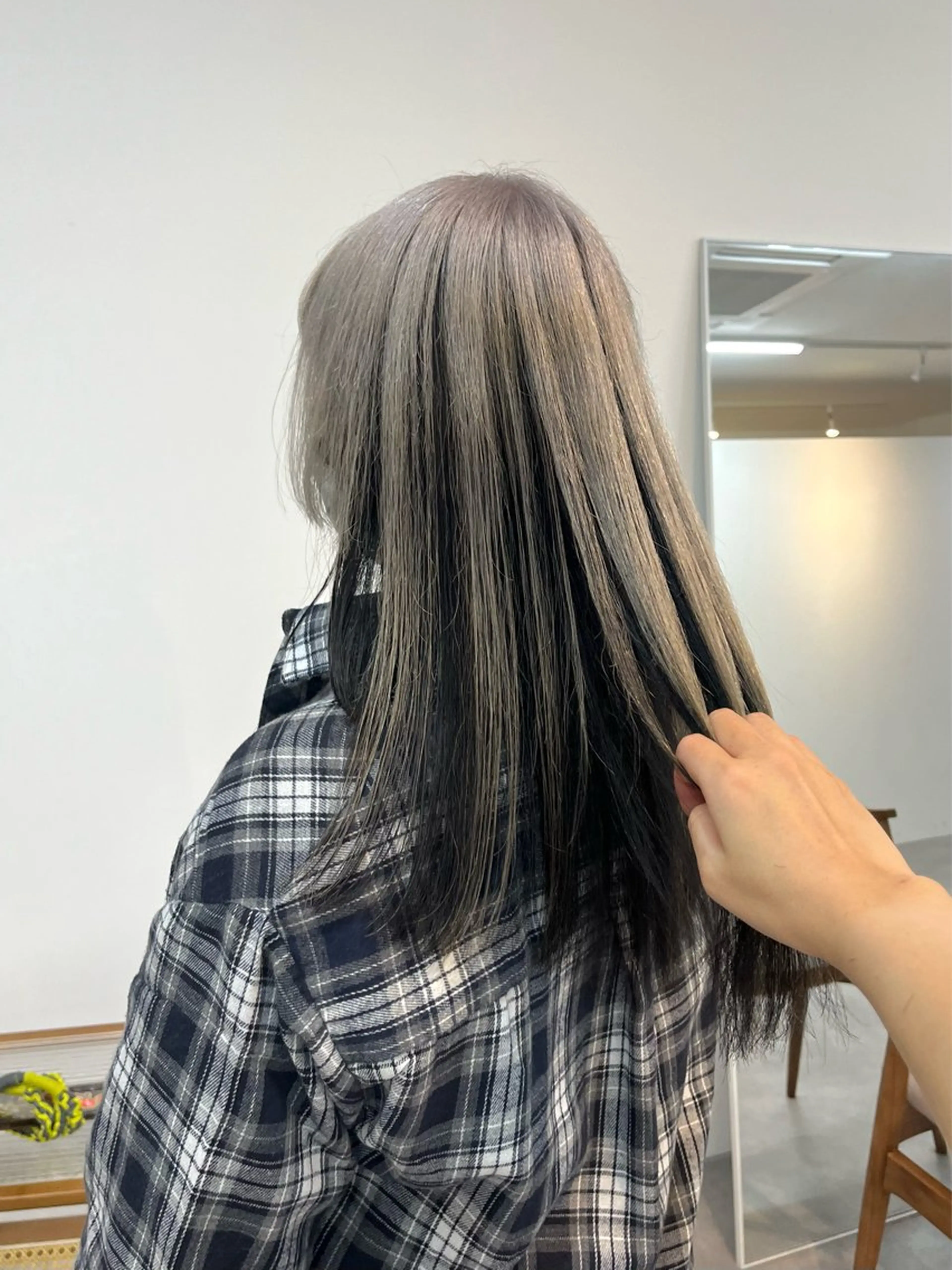 ロング ヘアカラー トリートメント 🟣金沢駅近covo SHUNNA🟣のヘアスタイル