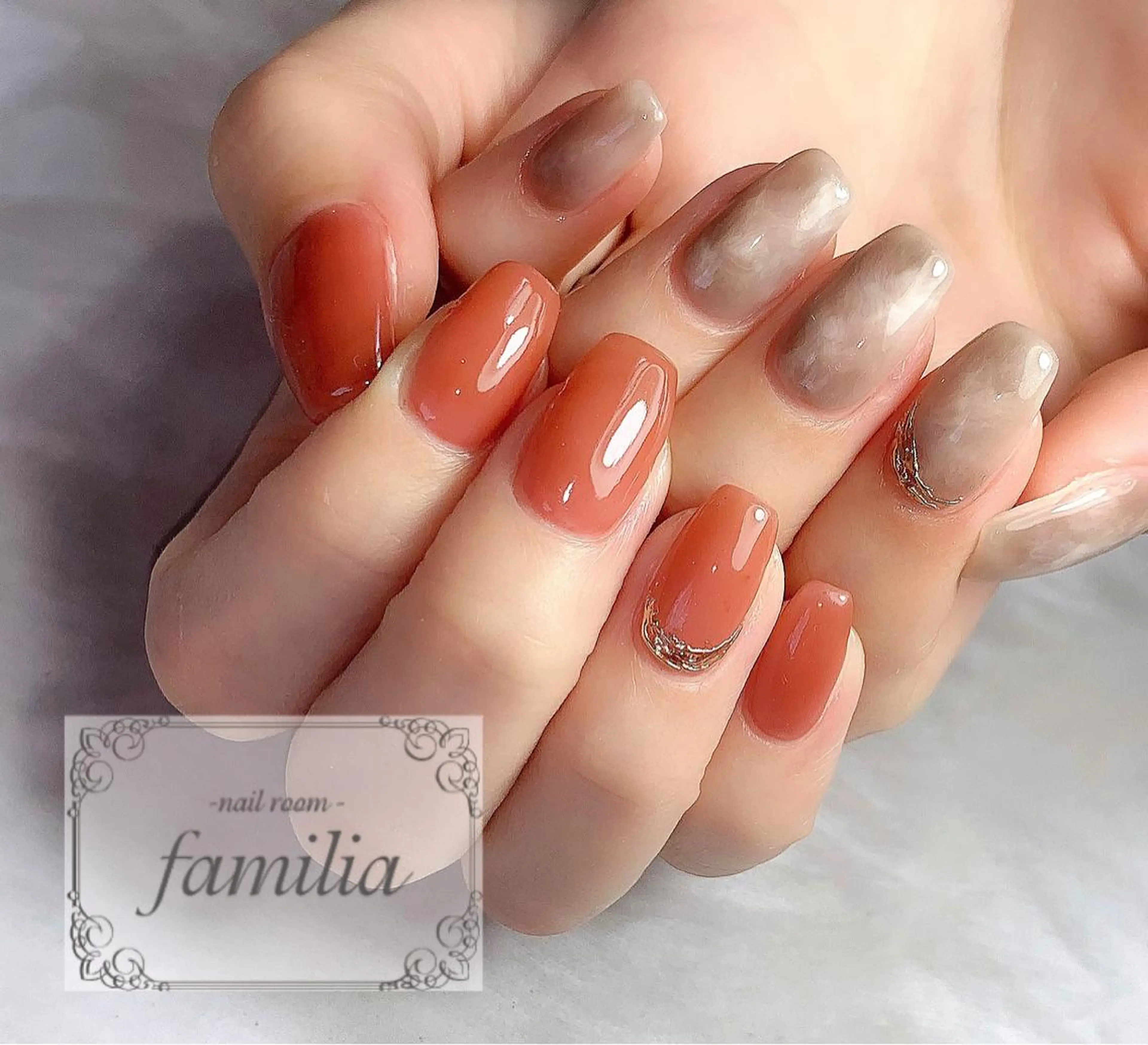 ネイル ハンドネイル -nailroom- familiaのネイルデザイン