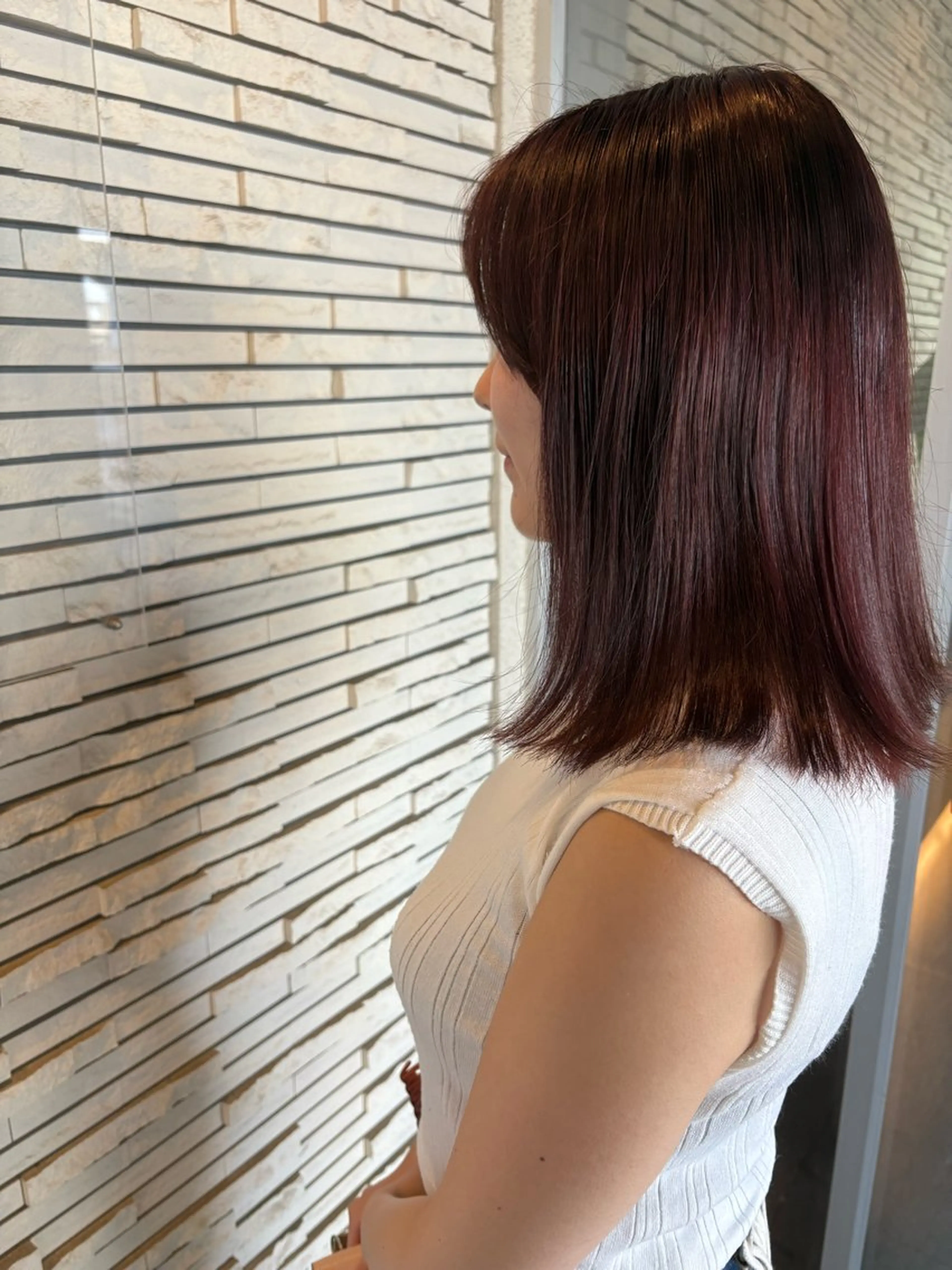 ミディアム gram yuyaのヘアスタイル