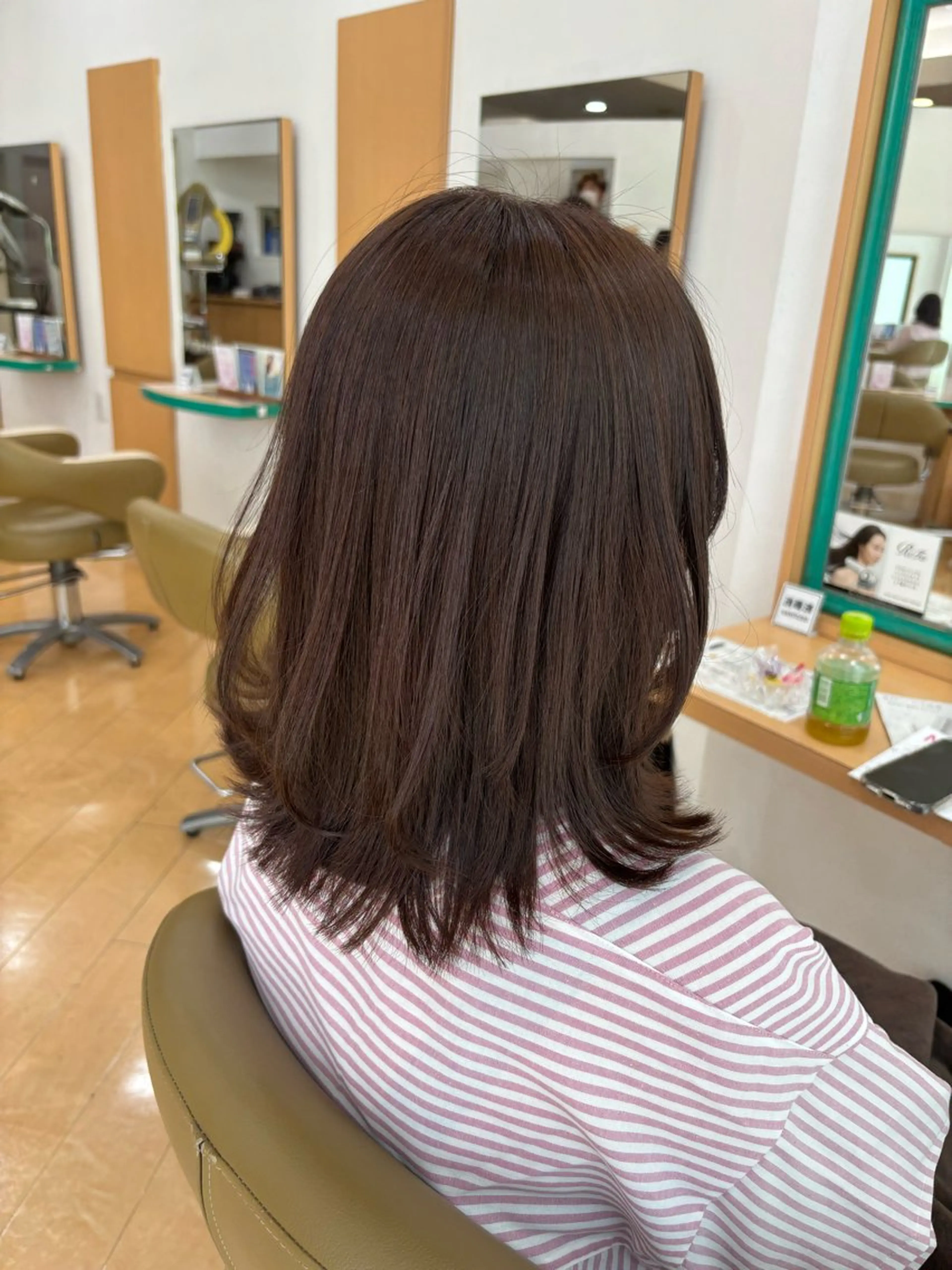 ミディアム カラー 🎀🤍芦澤 李音🤍🎀のヘアスタイル