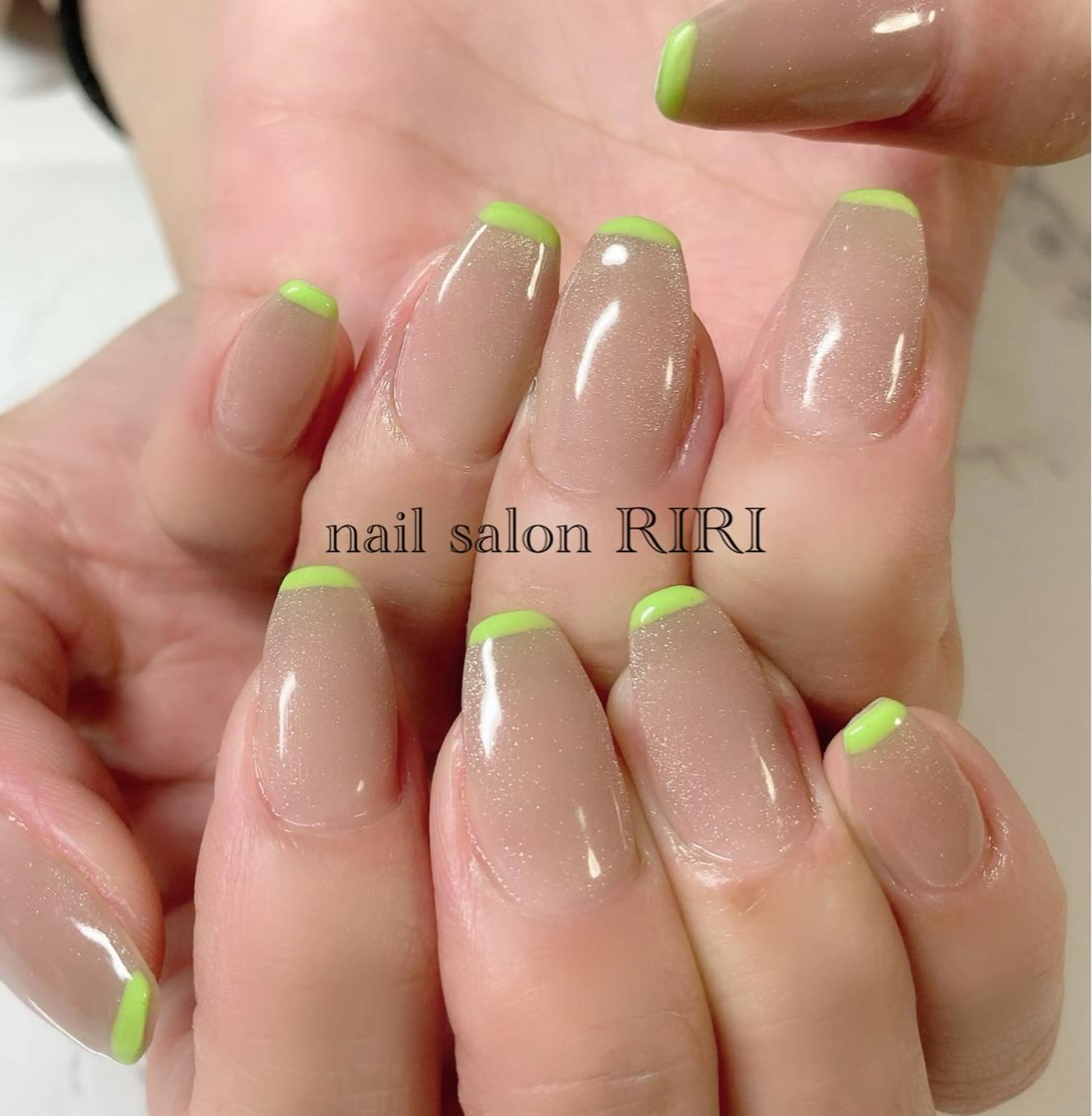 ネイル フレンチネイル マグネットネイル private  nail  salon RIRI所属・RIRI リリのネイルデザイン