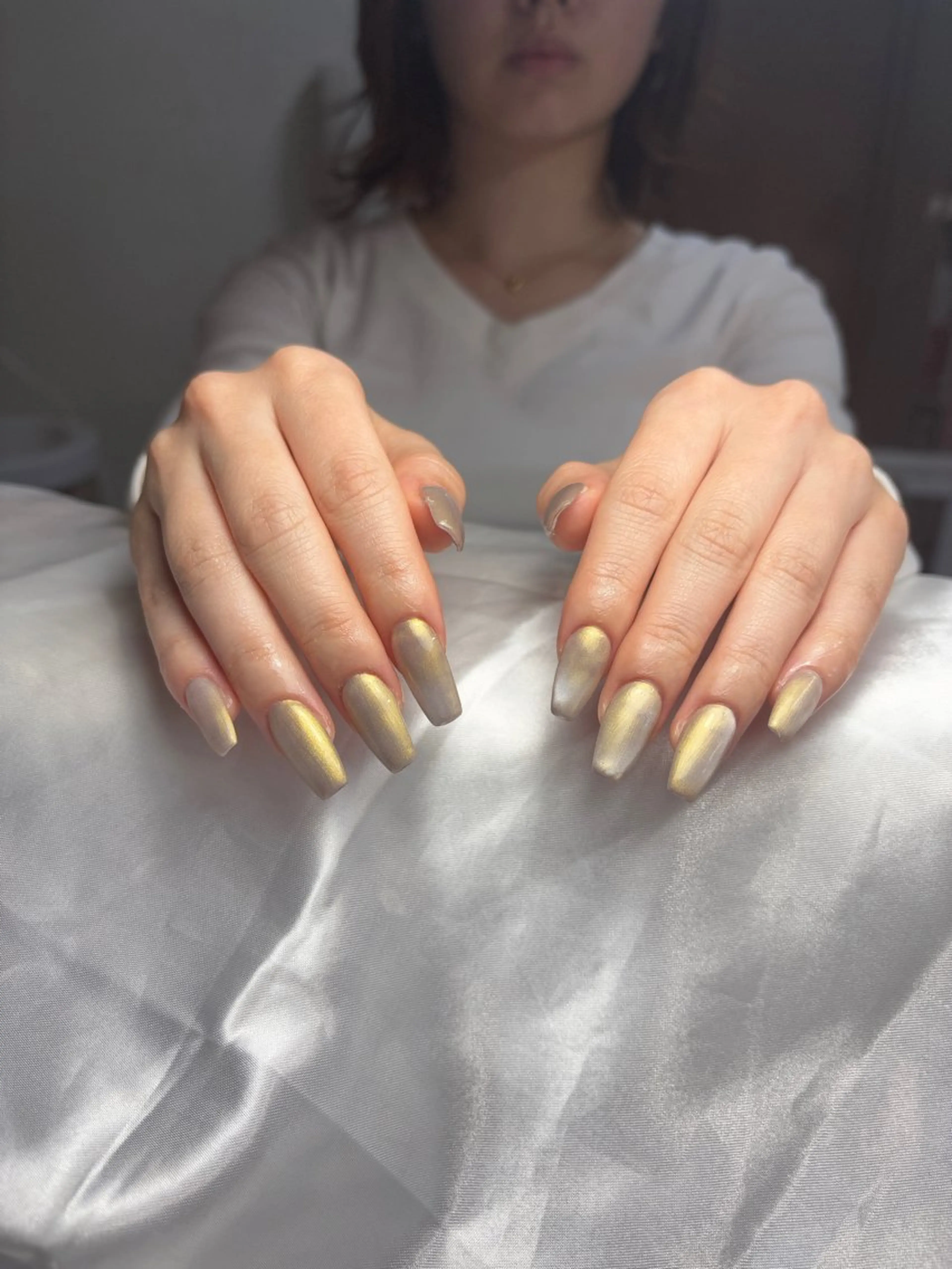 ネイル マグネットネイル ハンドネイル HEAVEN BEAUTY  & NAIL SALON所属・馬詰 にゅんのネイルデザイン