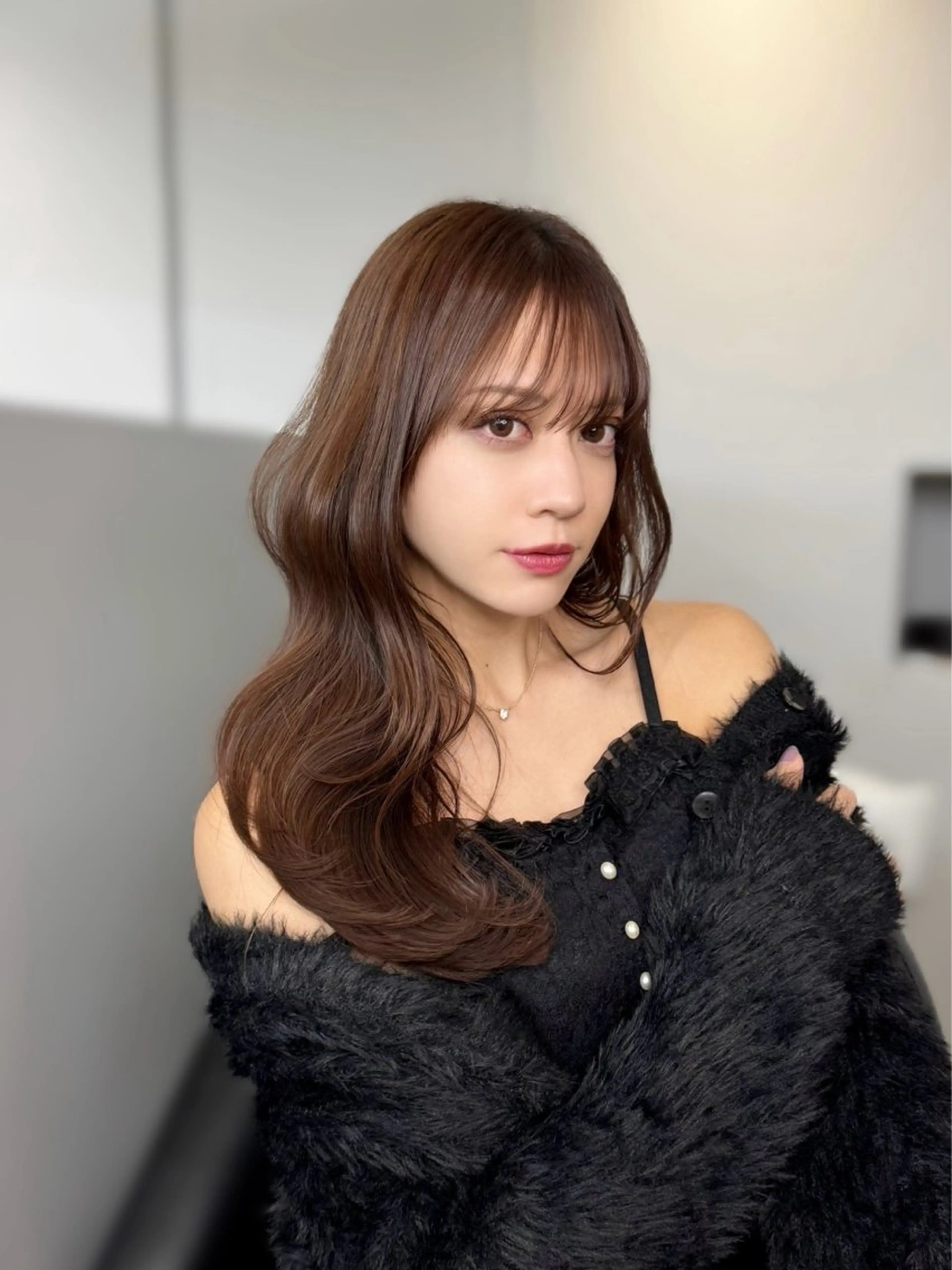 ロング カラー カット ヘアカラー 🦋韓国系指名No1 店長/圓山 祐也🦋のヘアスタイル