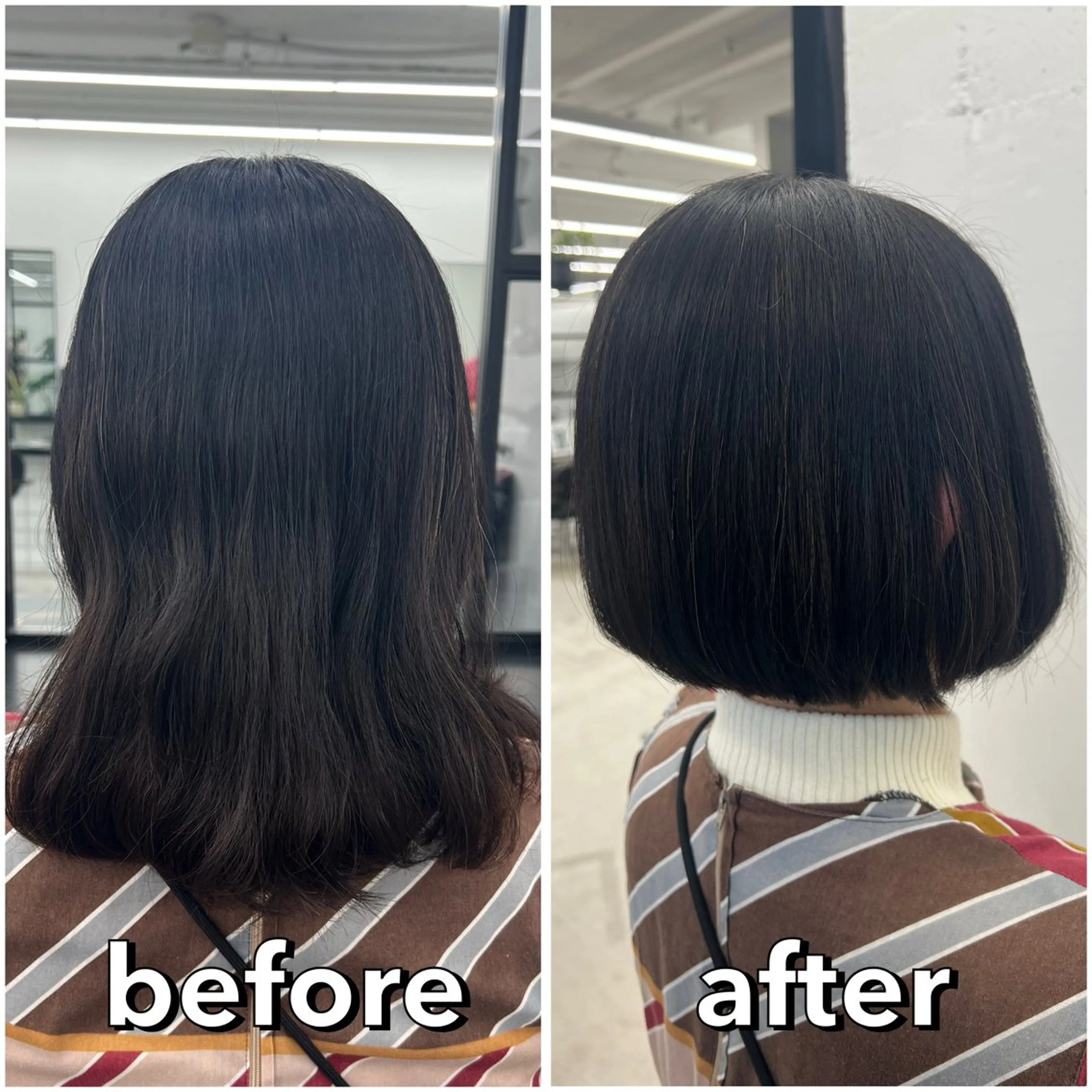 ショート 前下がりボブ ボブ 外ハネヘア あすか JILLSTUDIOのヘアスタイル