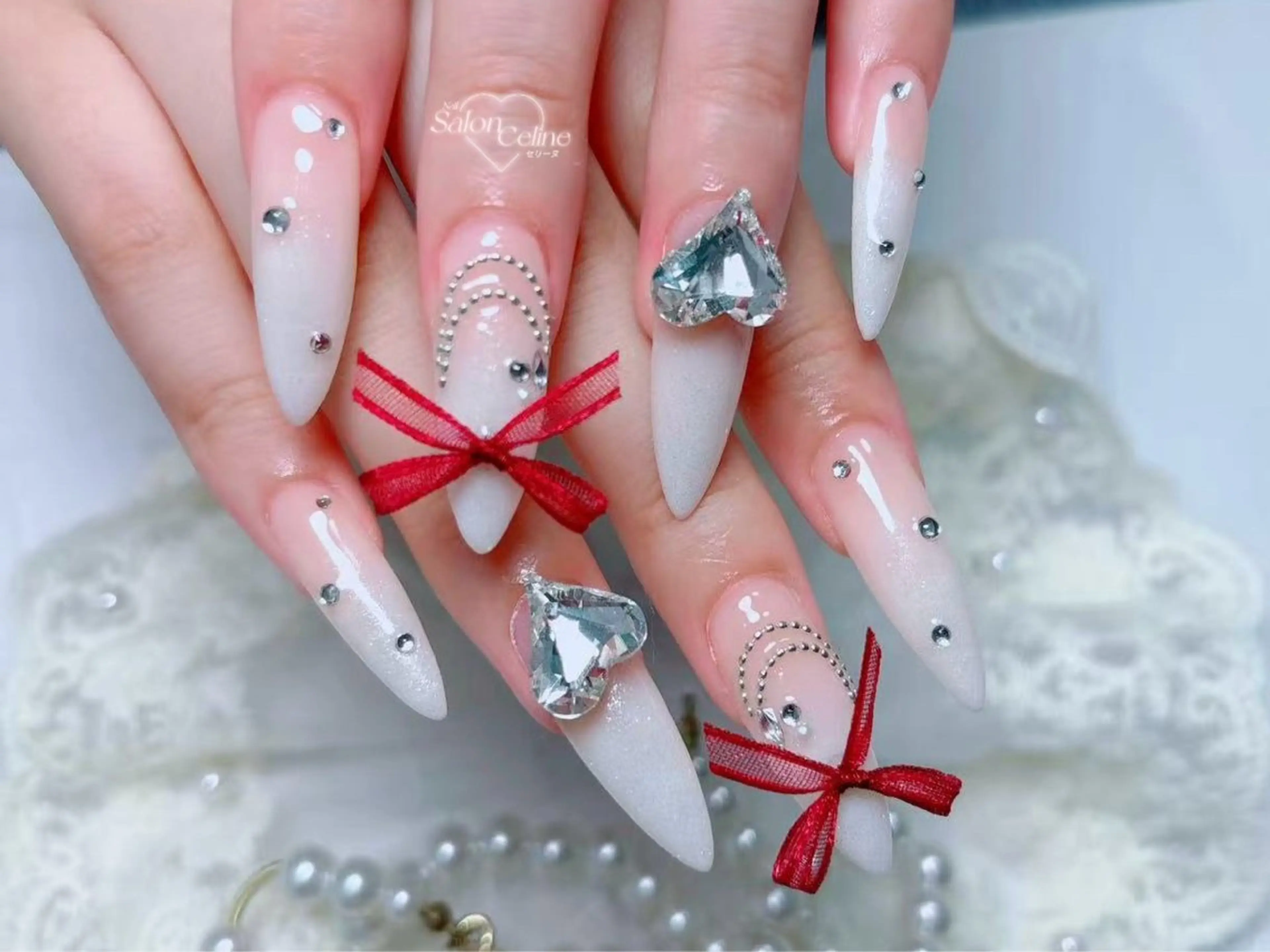 ロング Nail Salon Celine 柏店所属・Nail Salon Celine柏店のネイルデザイン