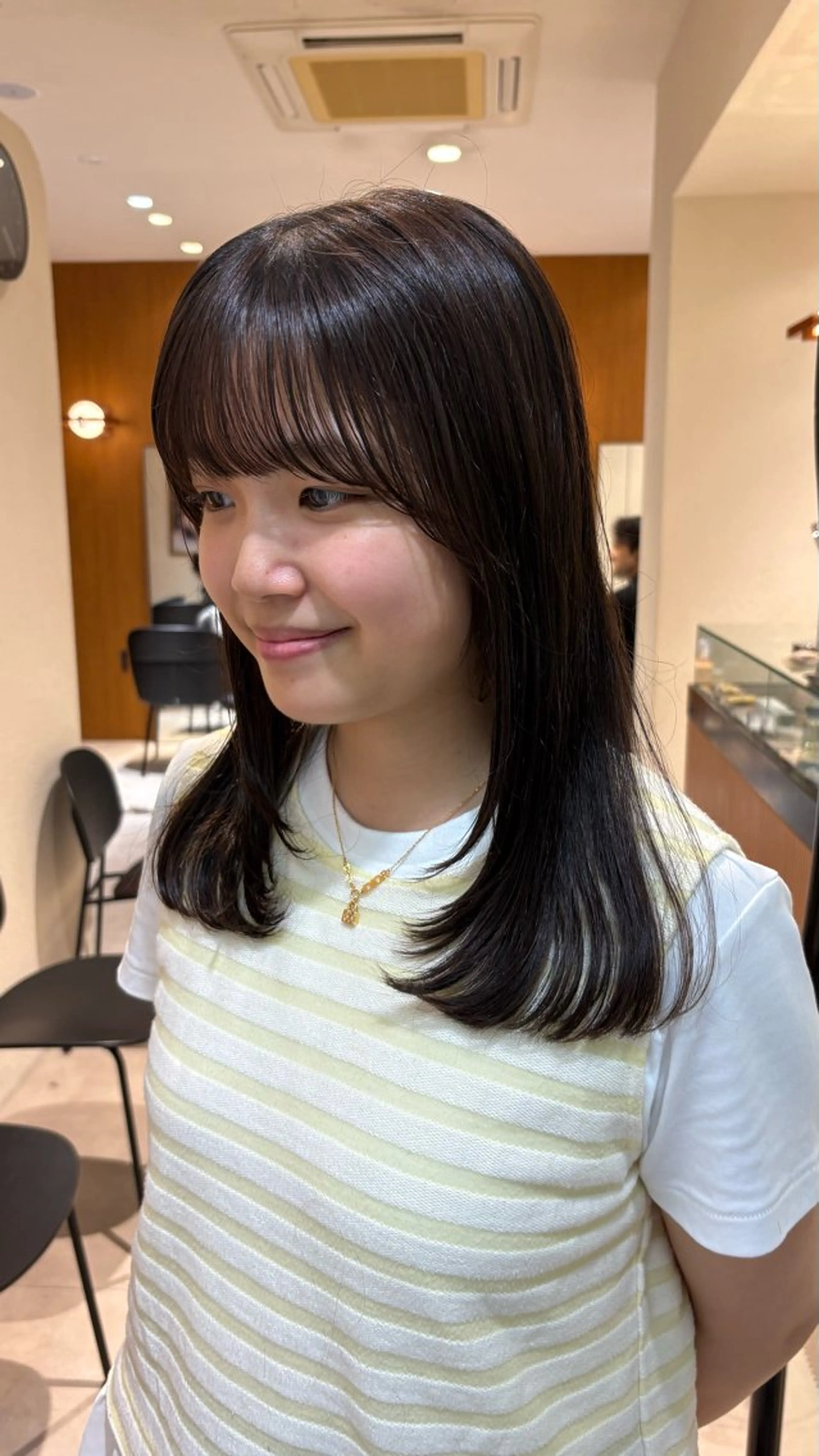 ミディアム サイトウ　ナミ /無料カットモデルのヘアスタイル