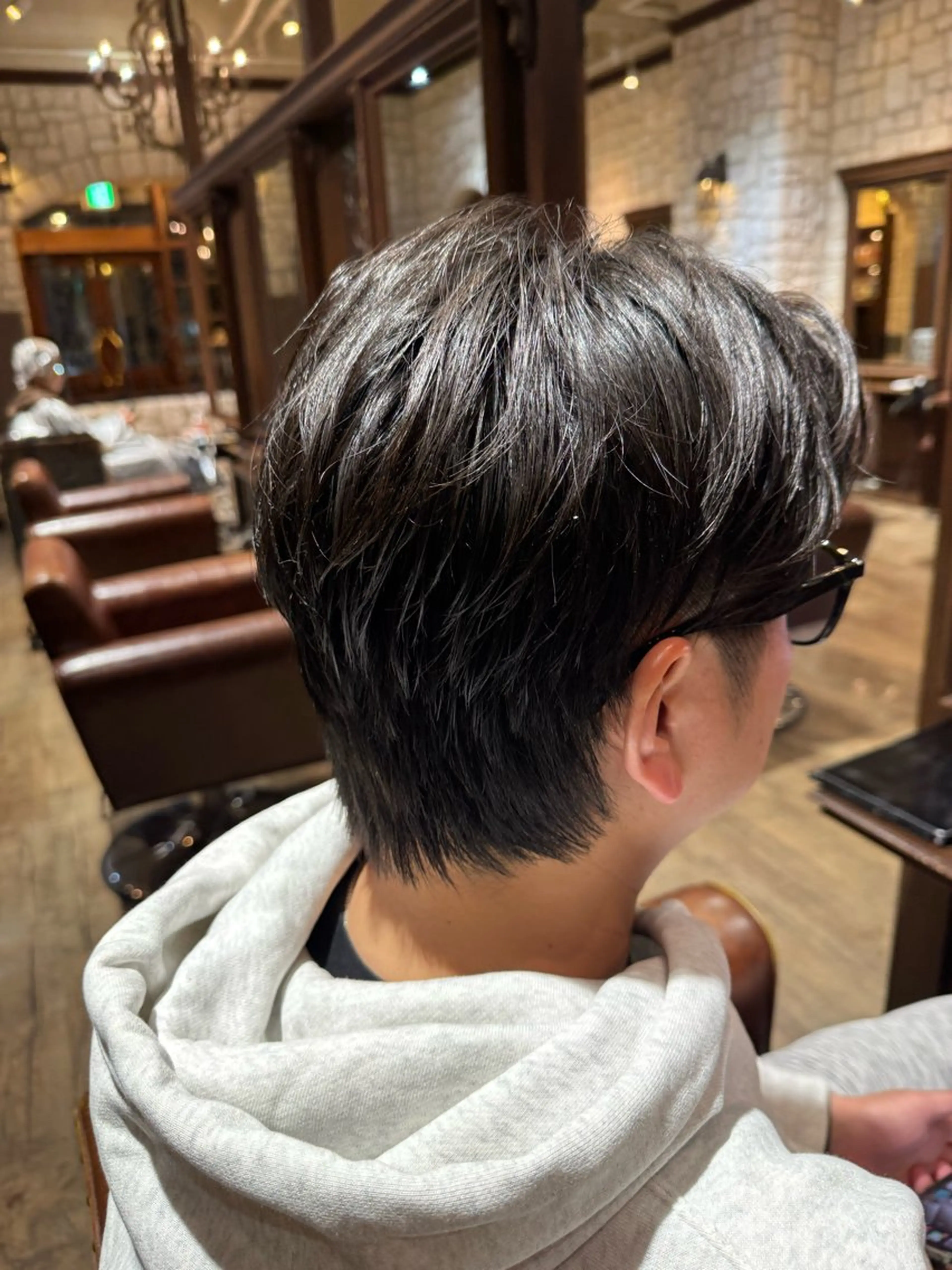 ショート 小野聡一郎/デザイン カラー/縮毛矯正特化のヘアスタイル