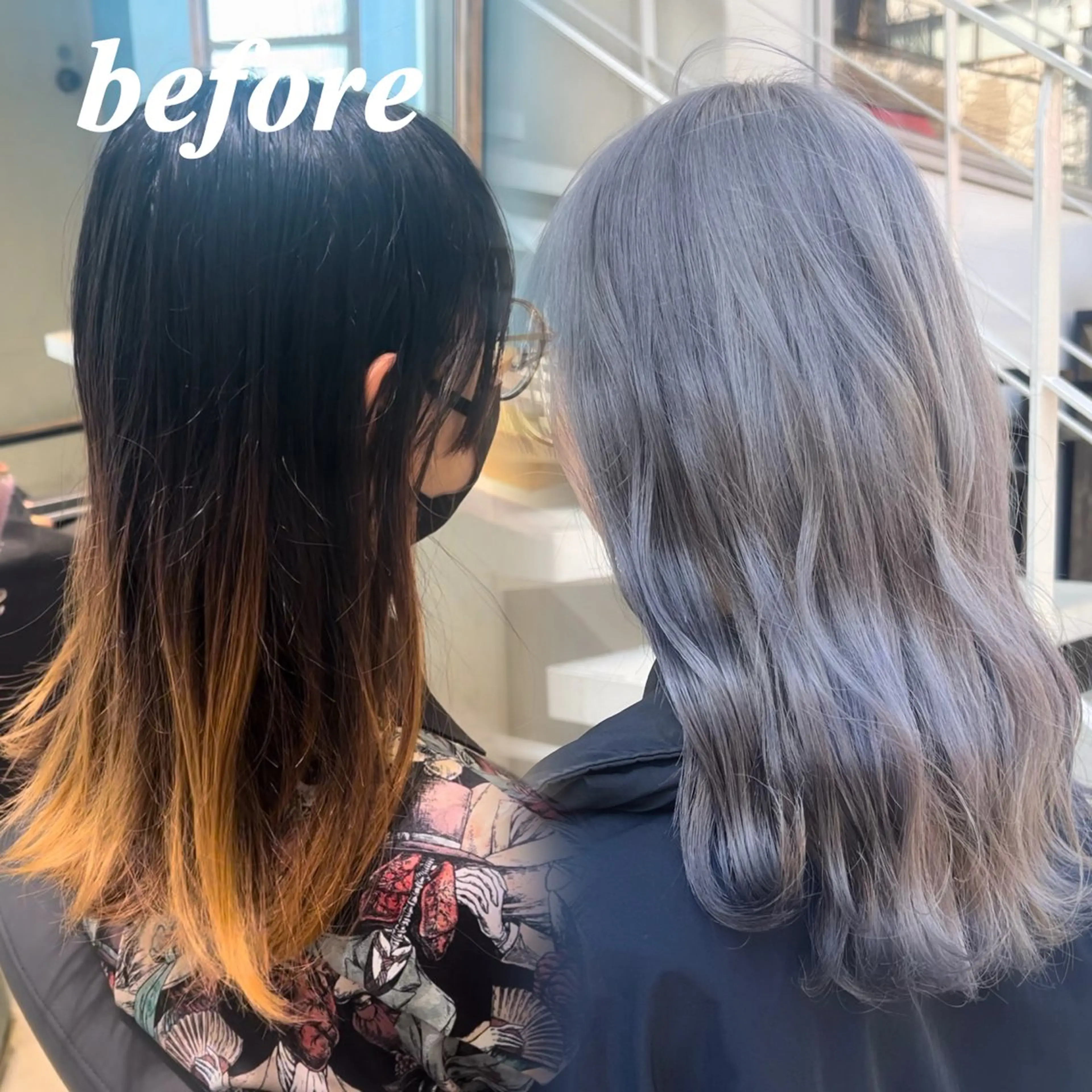 ロング カラー 🦋ブリーチカラー/ 専門Aya💖のヘアスタイル