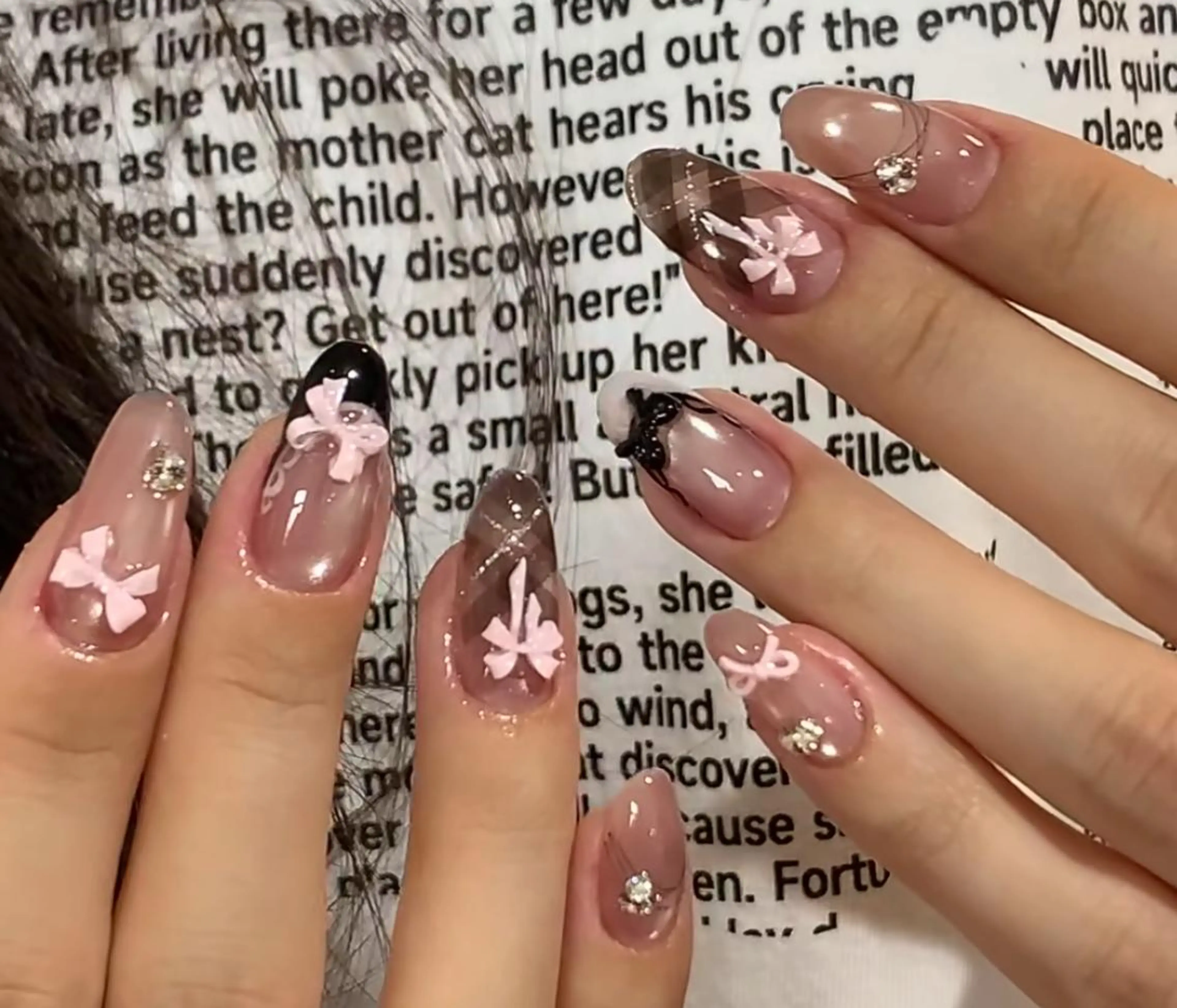 ネイル ハンドネイル 🎀 KiKi_nailのネイルデザイン