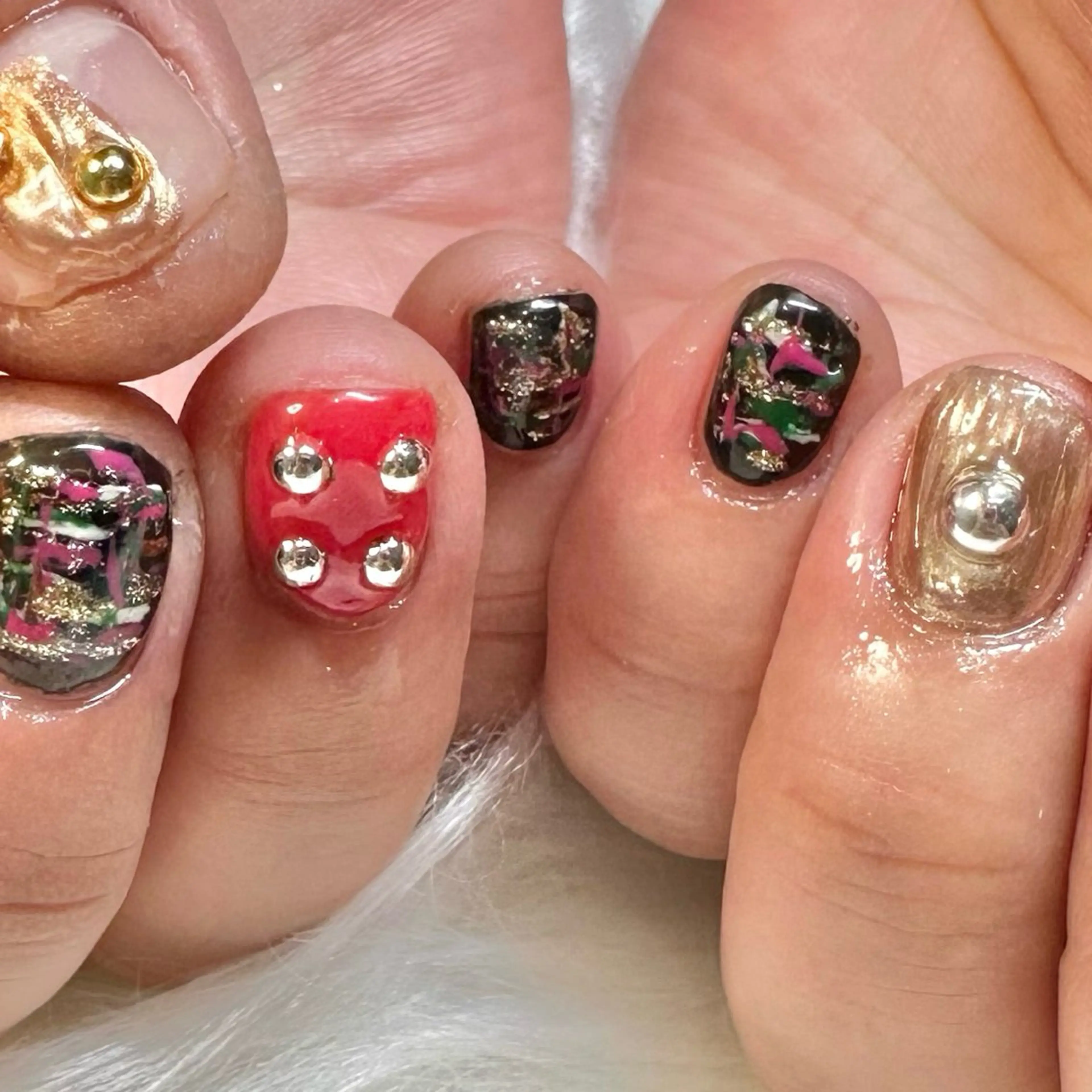 ネイル 持ち込み ハンドネイル ハンドケア Mnail ちひろのネイルデザイン