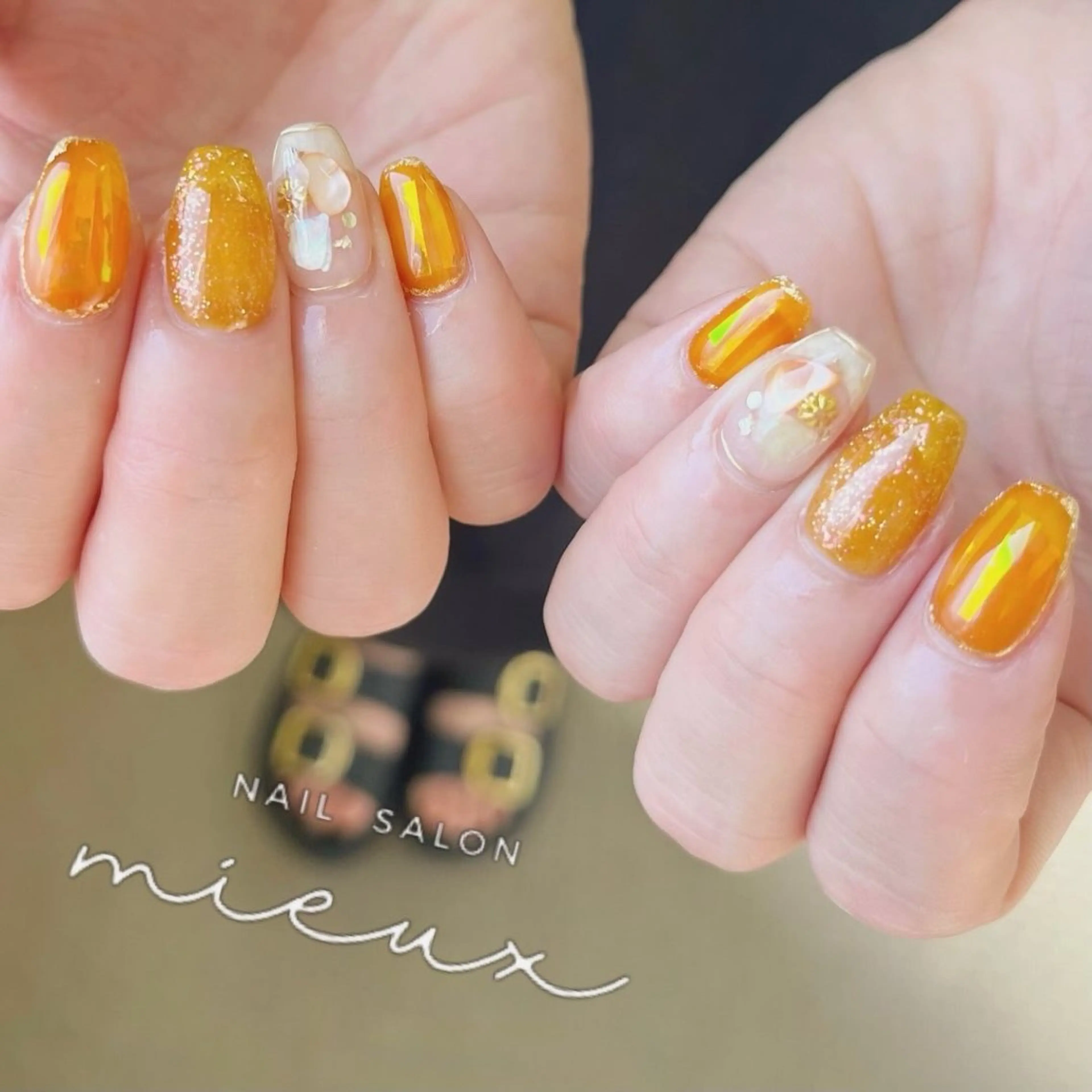 ネイル ハンドネイル mieux ariiiのネイルデザイン