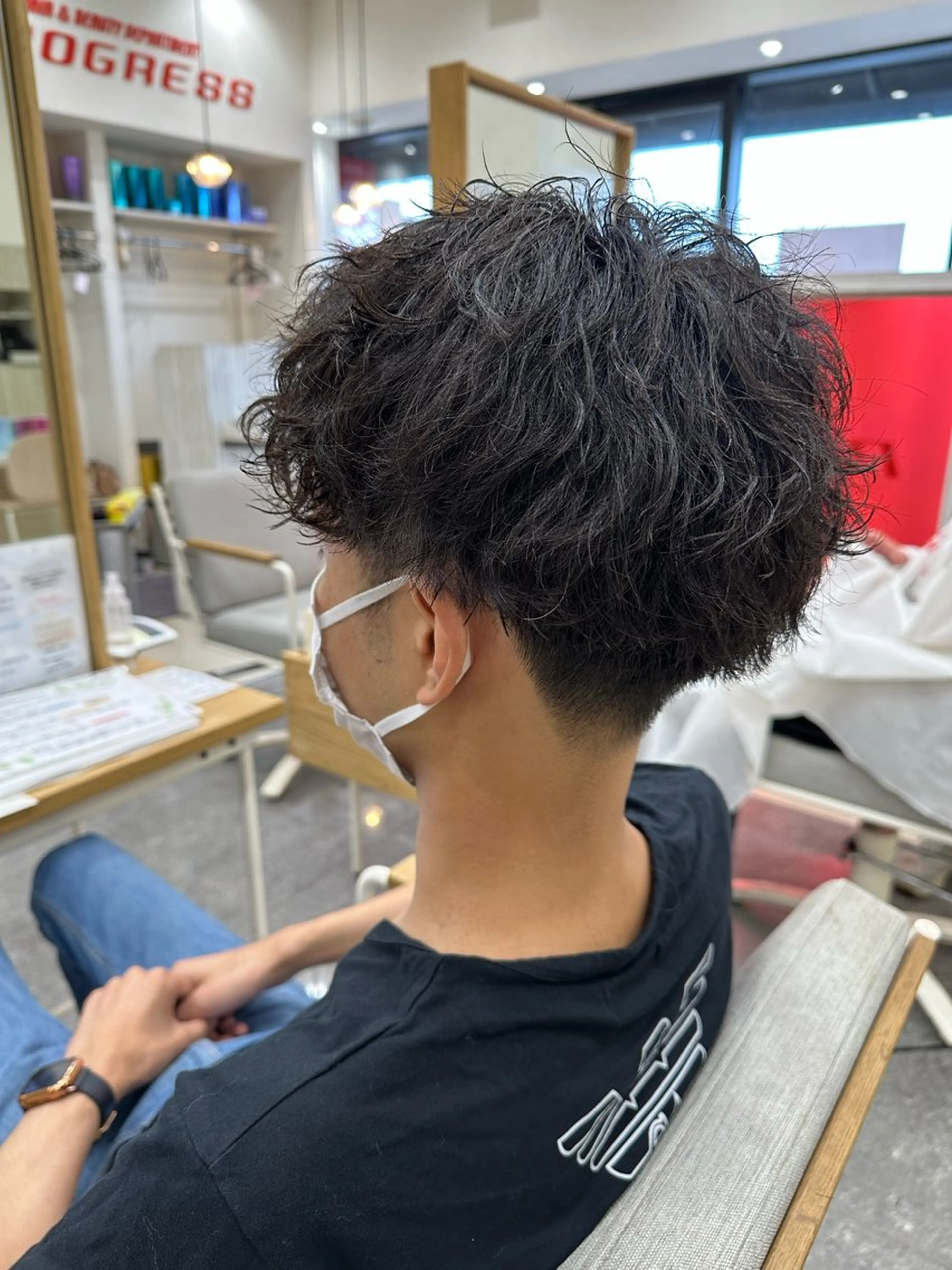 ショート カット パーマ PROGRESS‣‣ 福澤 可音🐯🐝のヘアスタイル