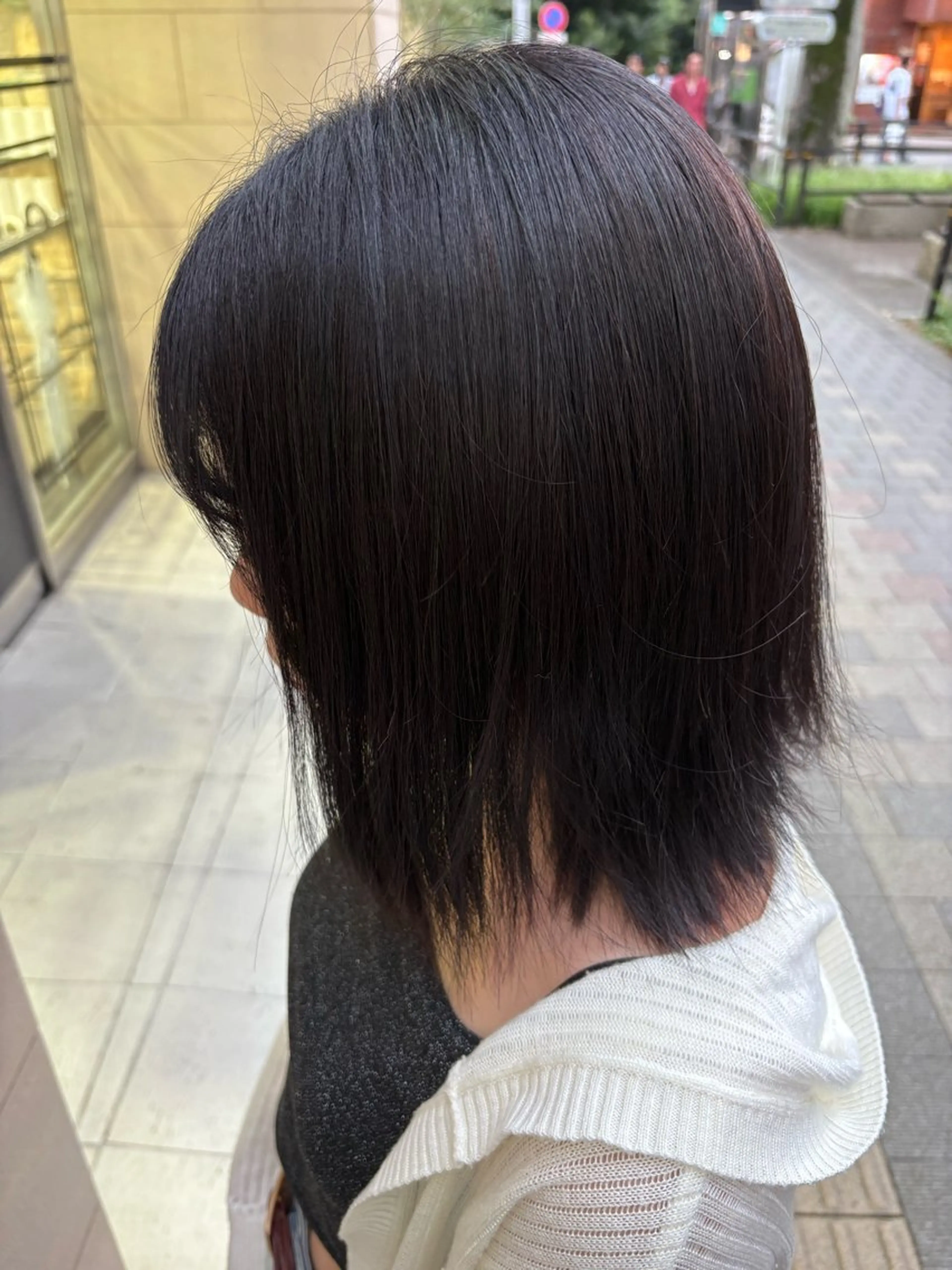 ミディアム ヘアカラー 透明感カラー🫧/ ブリーチ🇰🇷れいのヘアスタイル