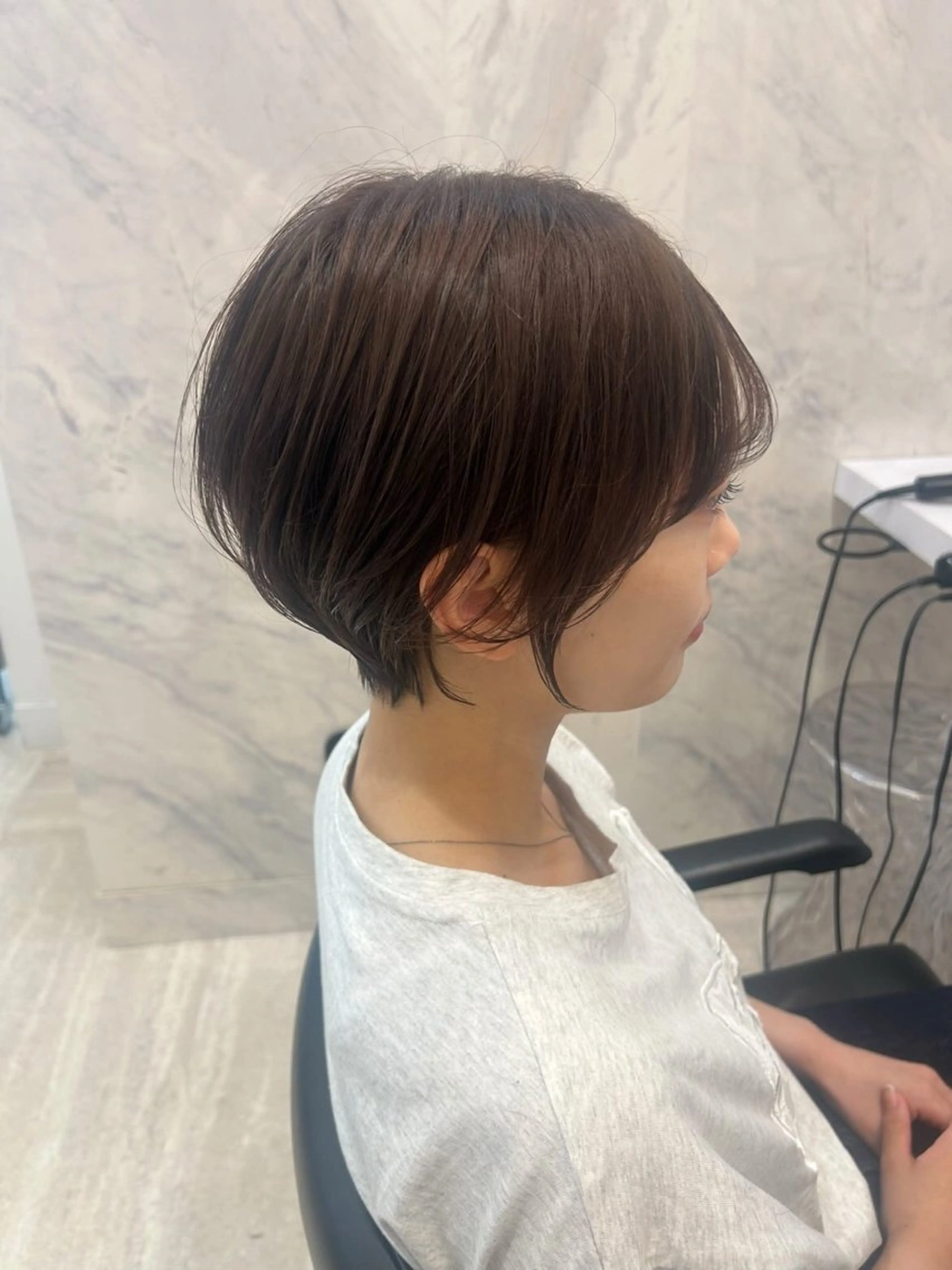 ショート カット Gardenhair 小笠原篤矢ショートのヘアスタイル