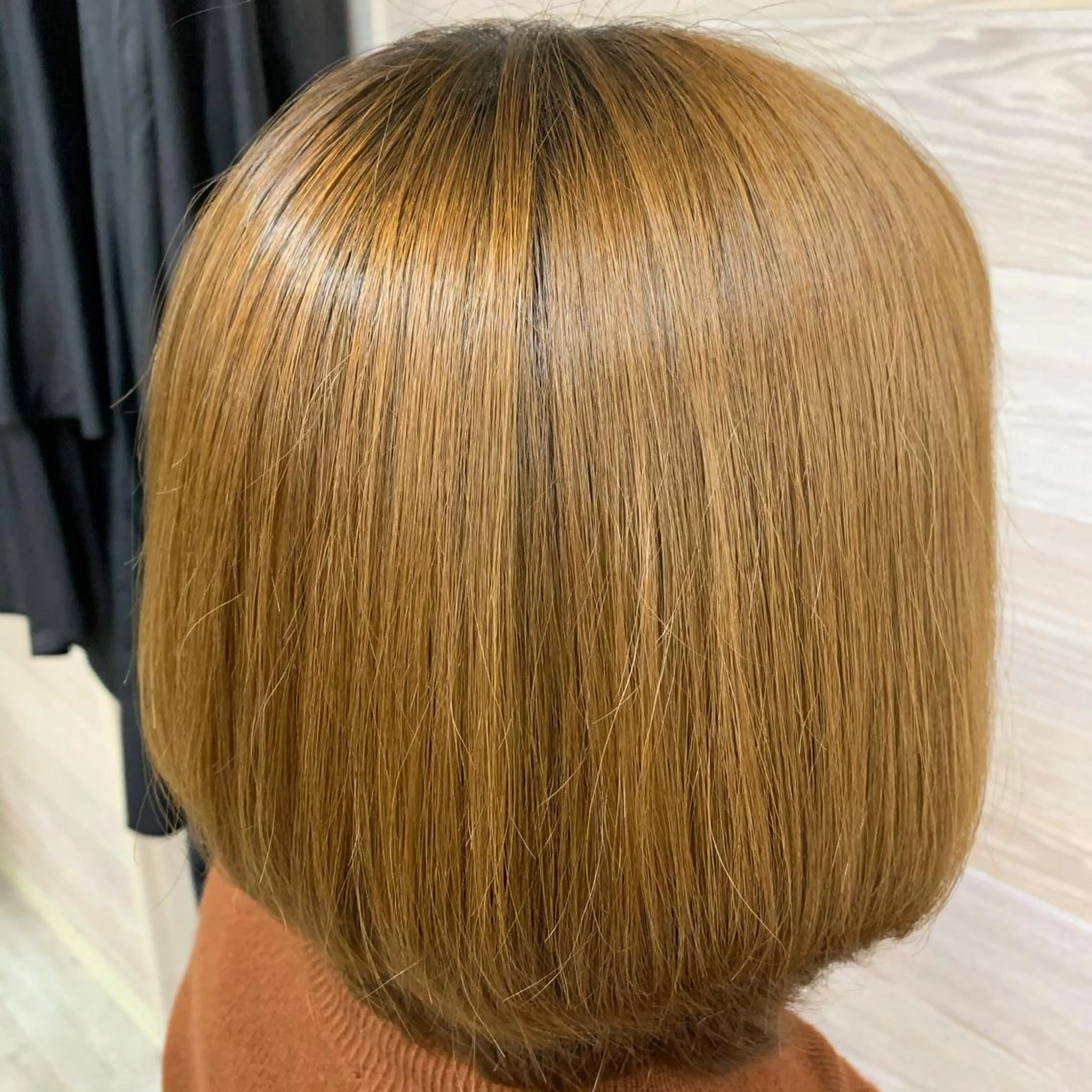 パーマ カット 縮毛矯正 🌈ショートボブ⚪︎ 暖色🌈村山武史のヘアスタイル