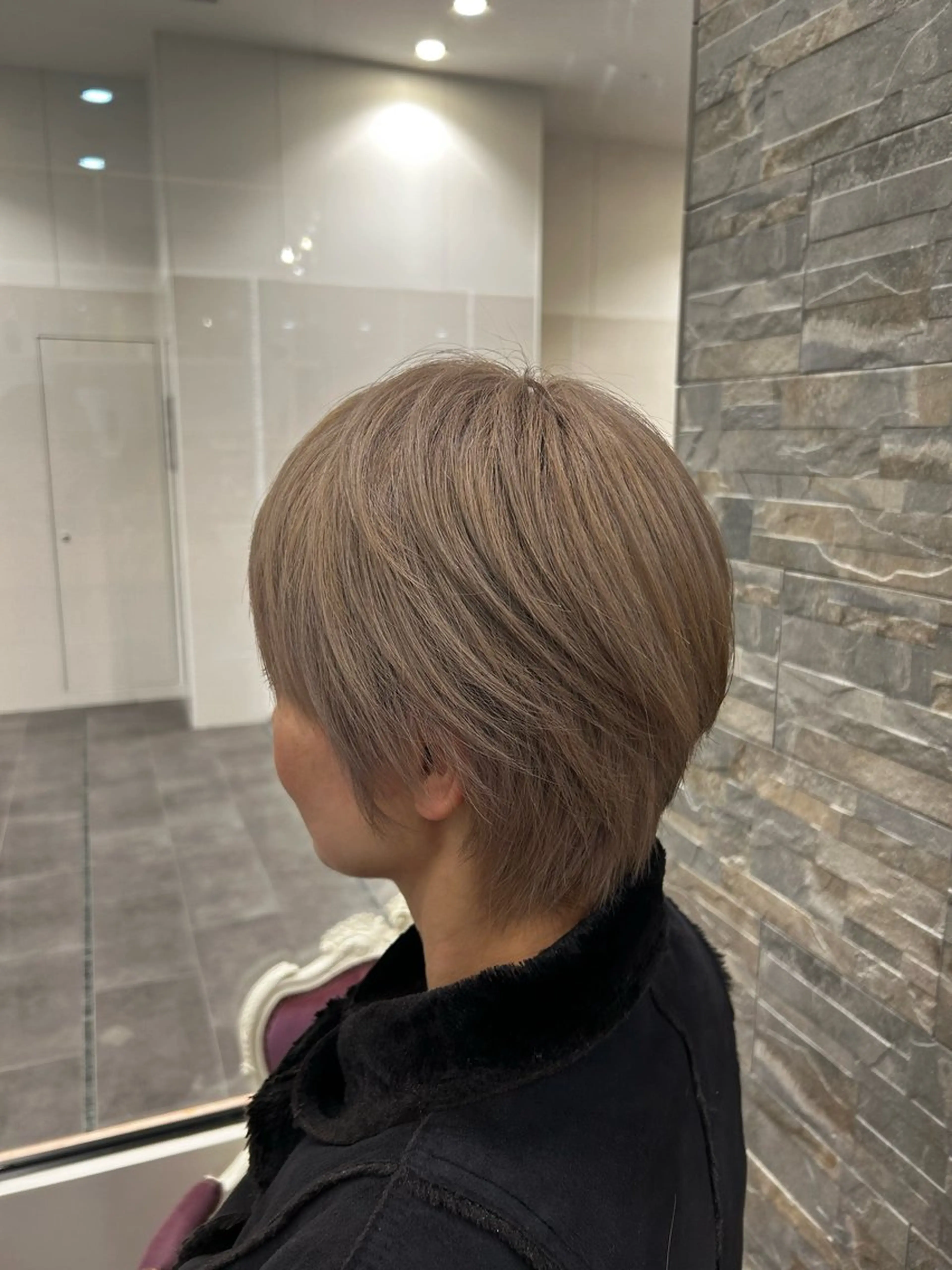 ショート ショートヘア カット La Blessグランサロン梅田店所属・梅田美容室/ブリーチ なし/レイヤーカットのヘアスタイル