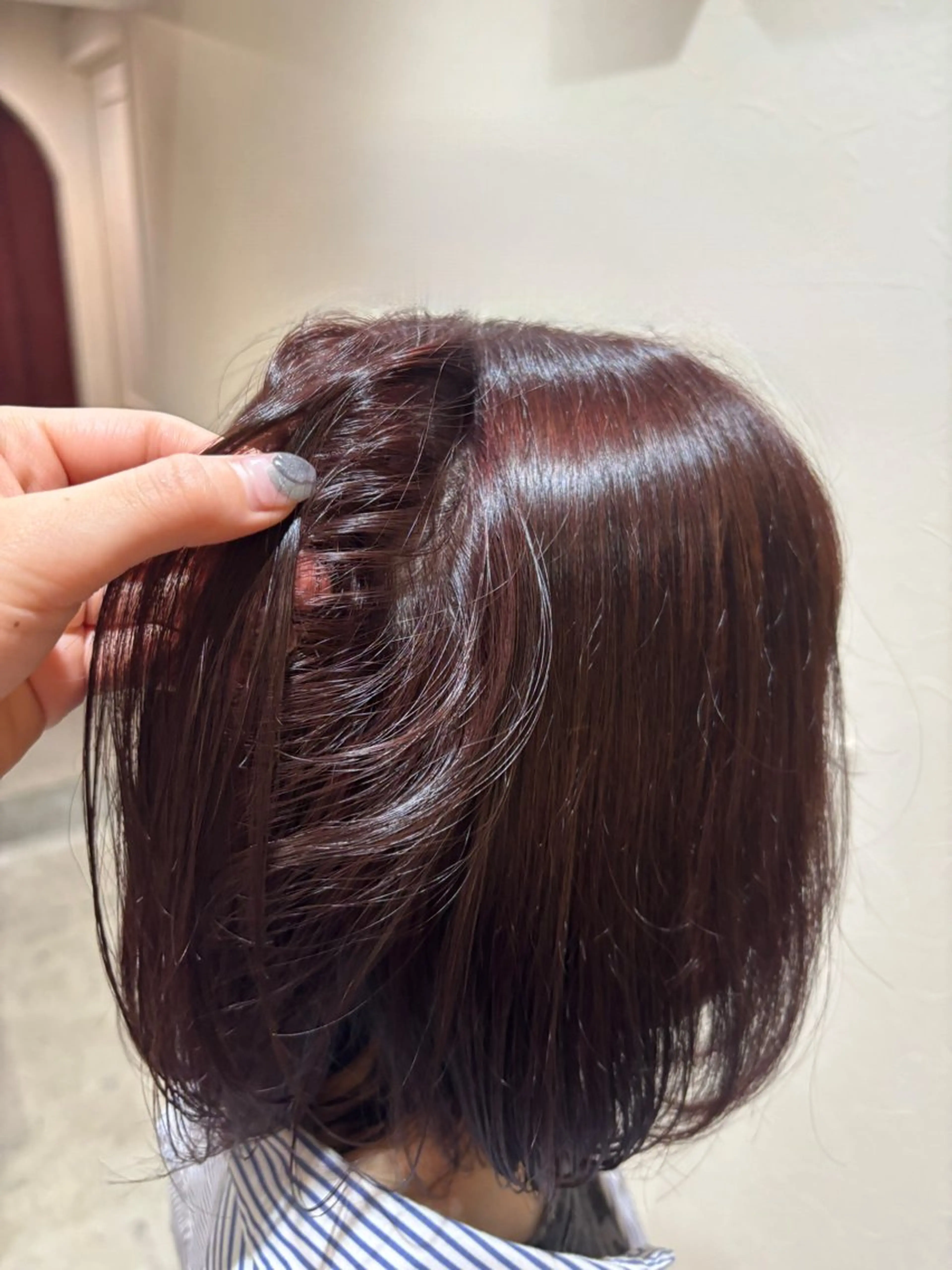 ショート カラー ヘアカラー 上條 響子のヘアスタイル