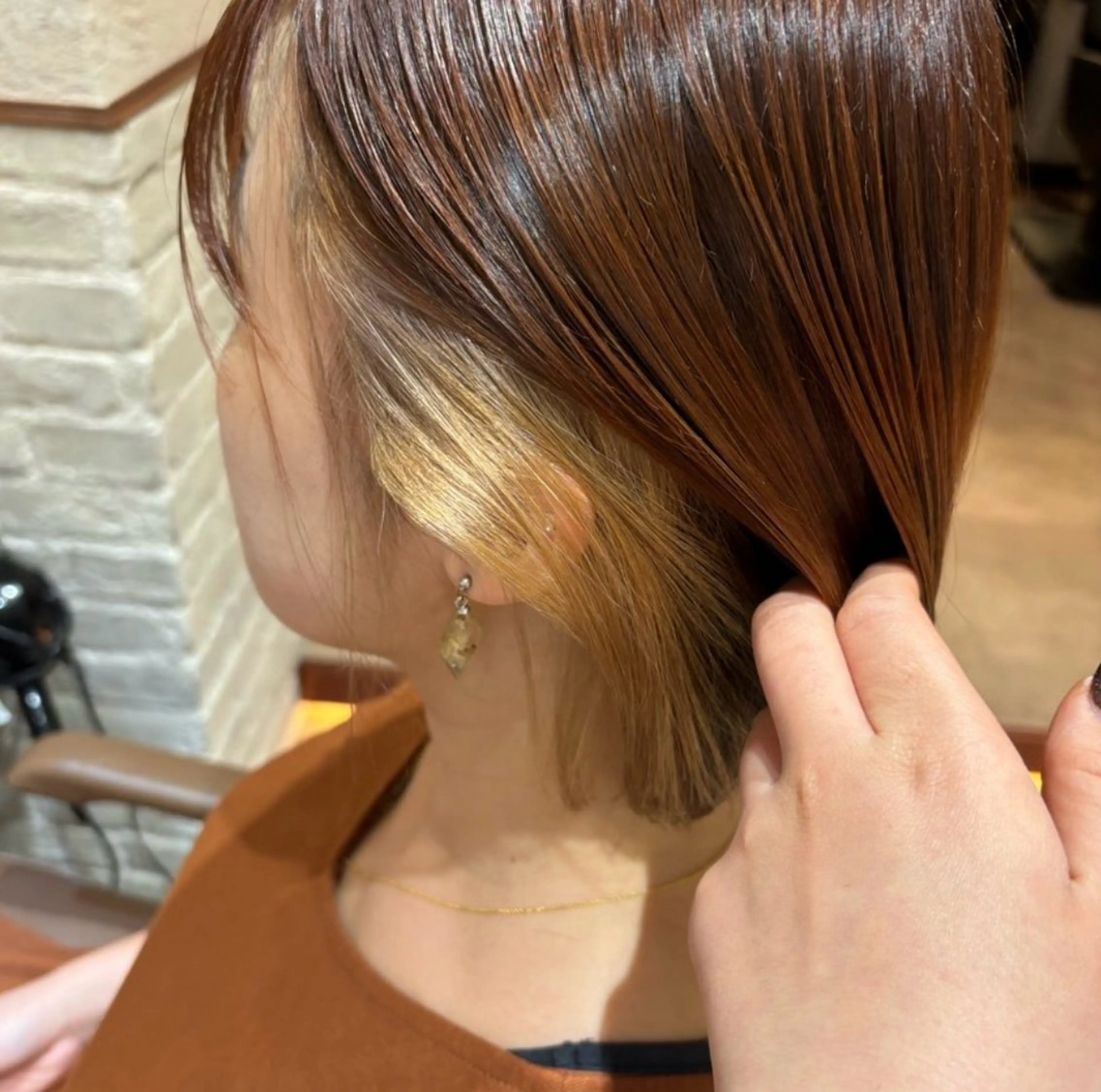 【人気】インナーカラー or イヤリングカラー＋カット＋5STEP TR＋炭酸泉の写真