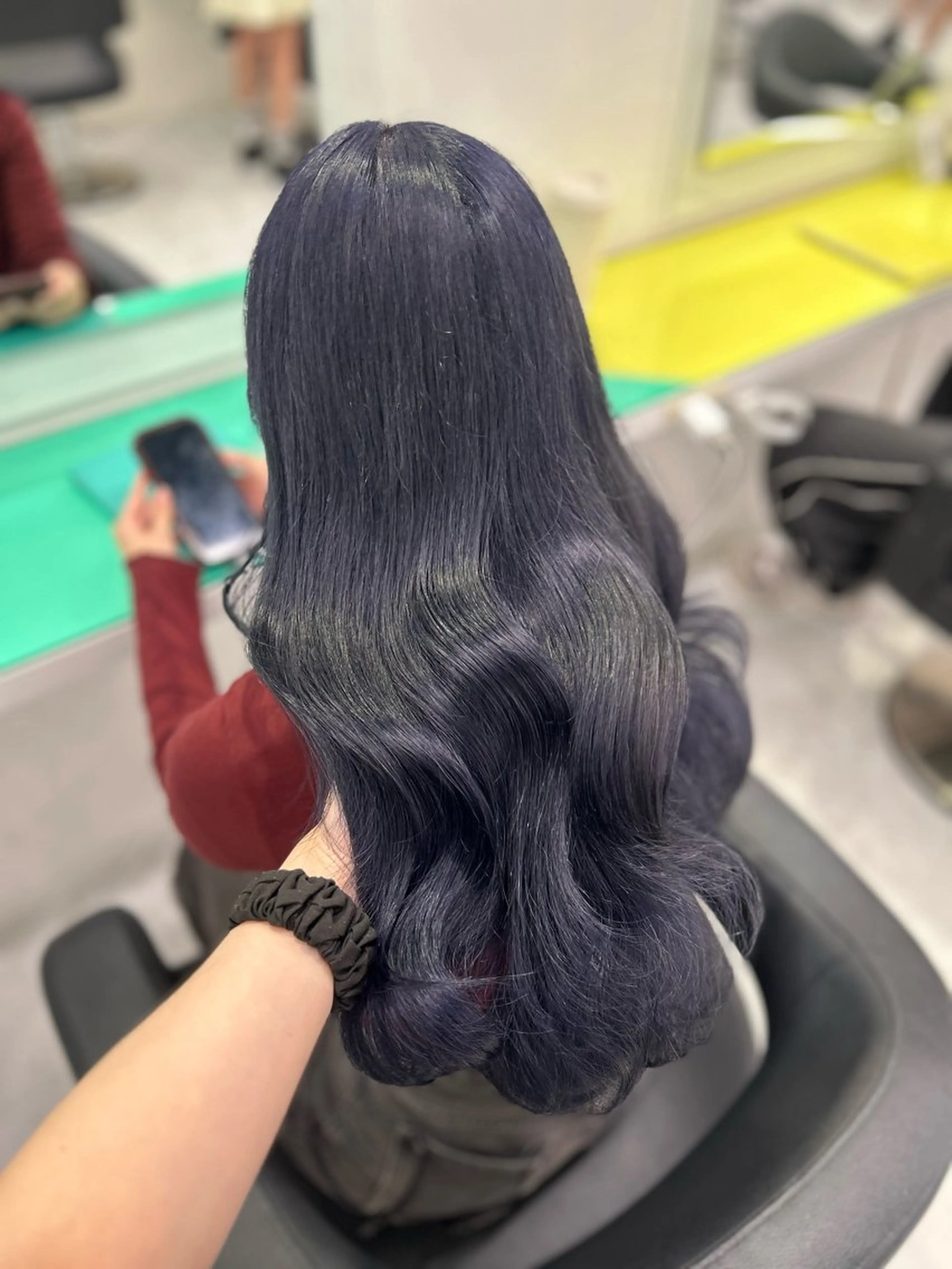 ロング カラー ヘアアレンジ Miwa🤍ダメージ レスカラー特化🦢のヘアスタイル