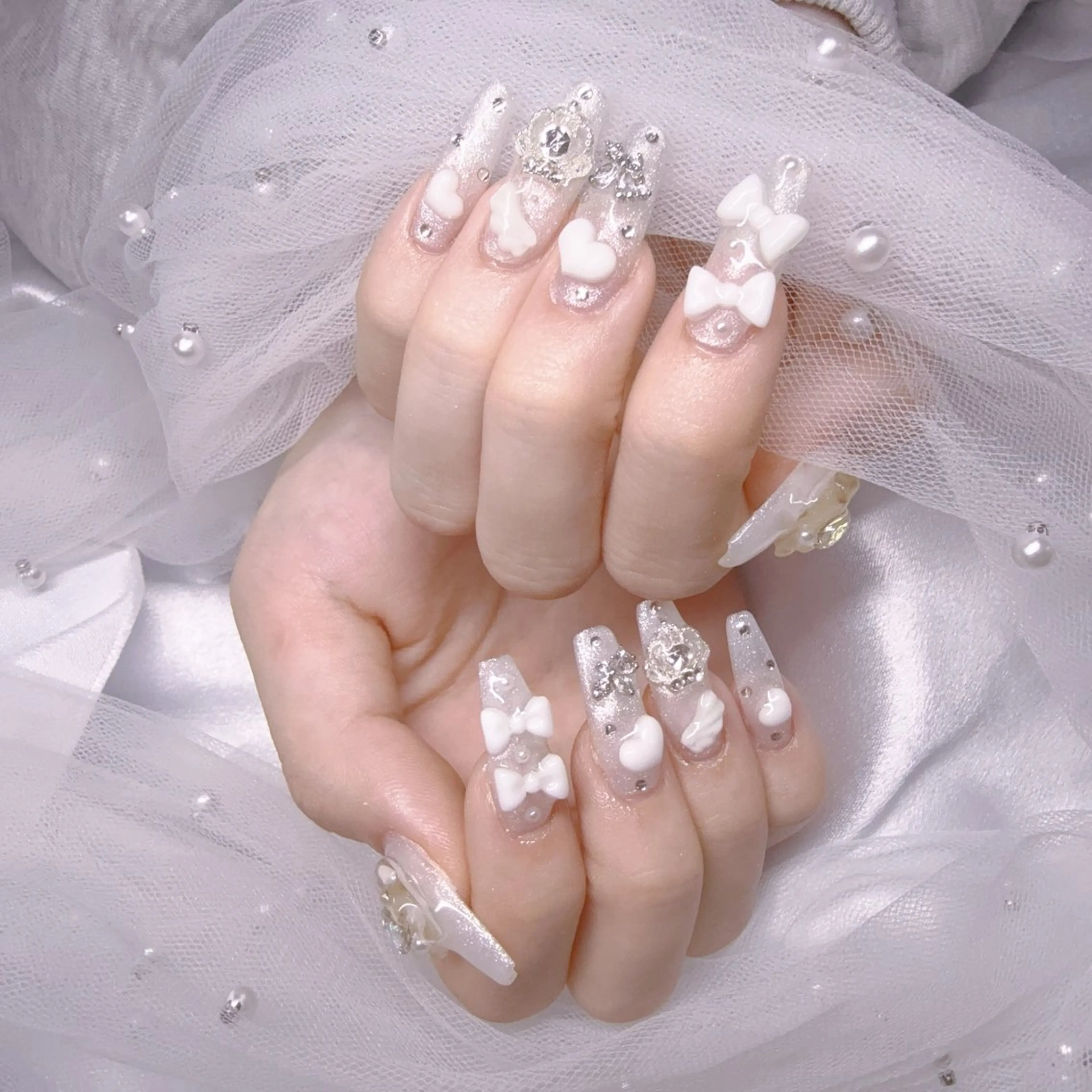 ネイル ハンドネイル 長さだし専門Minami所属・MN Nail salonのネイルデザイン