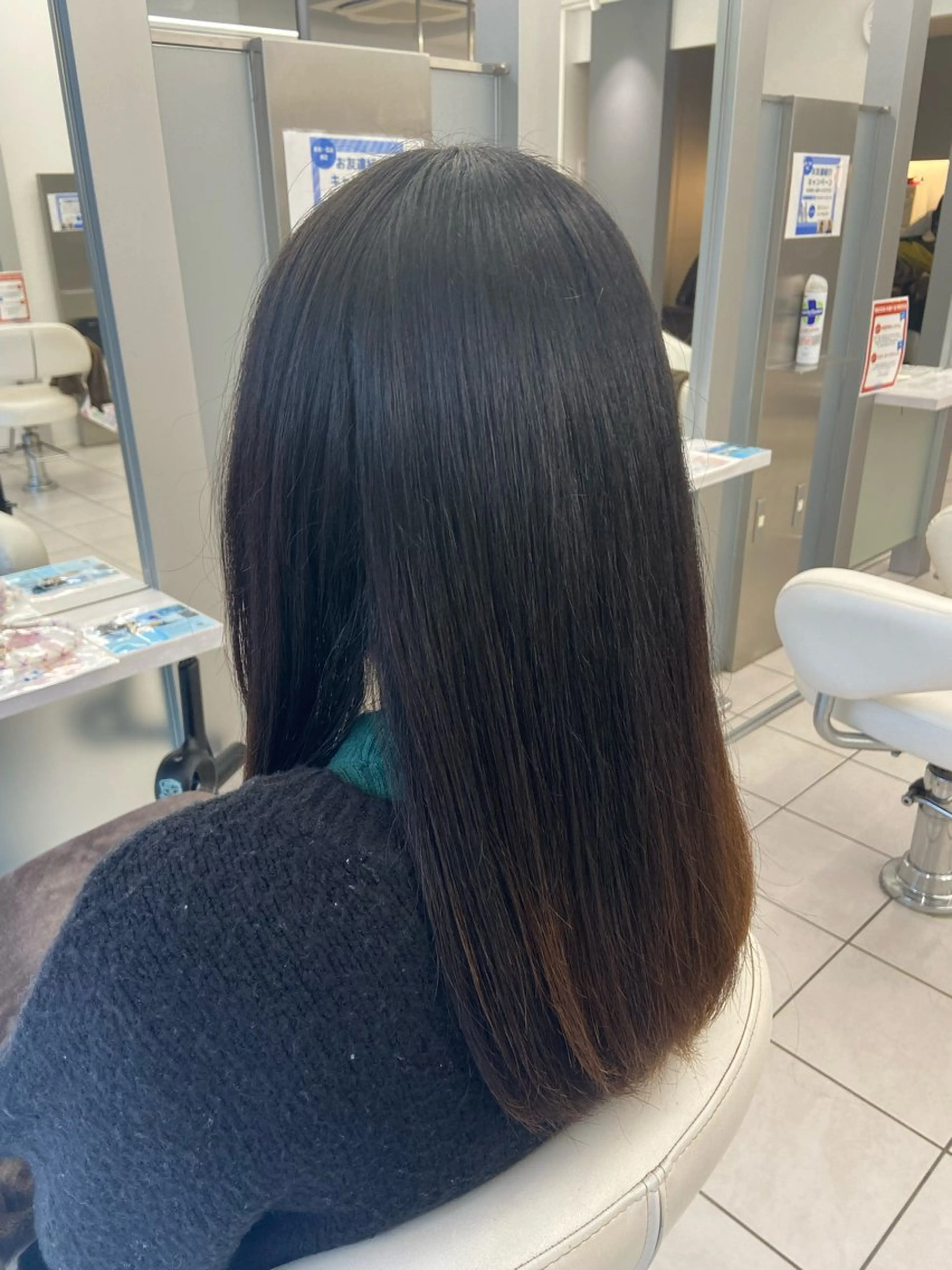 セミロング トリートメント 🪄ྀི Morita🩵ྀིのヘアスタイル
