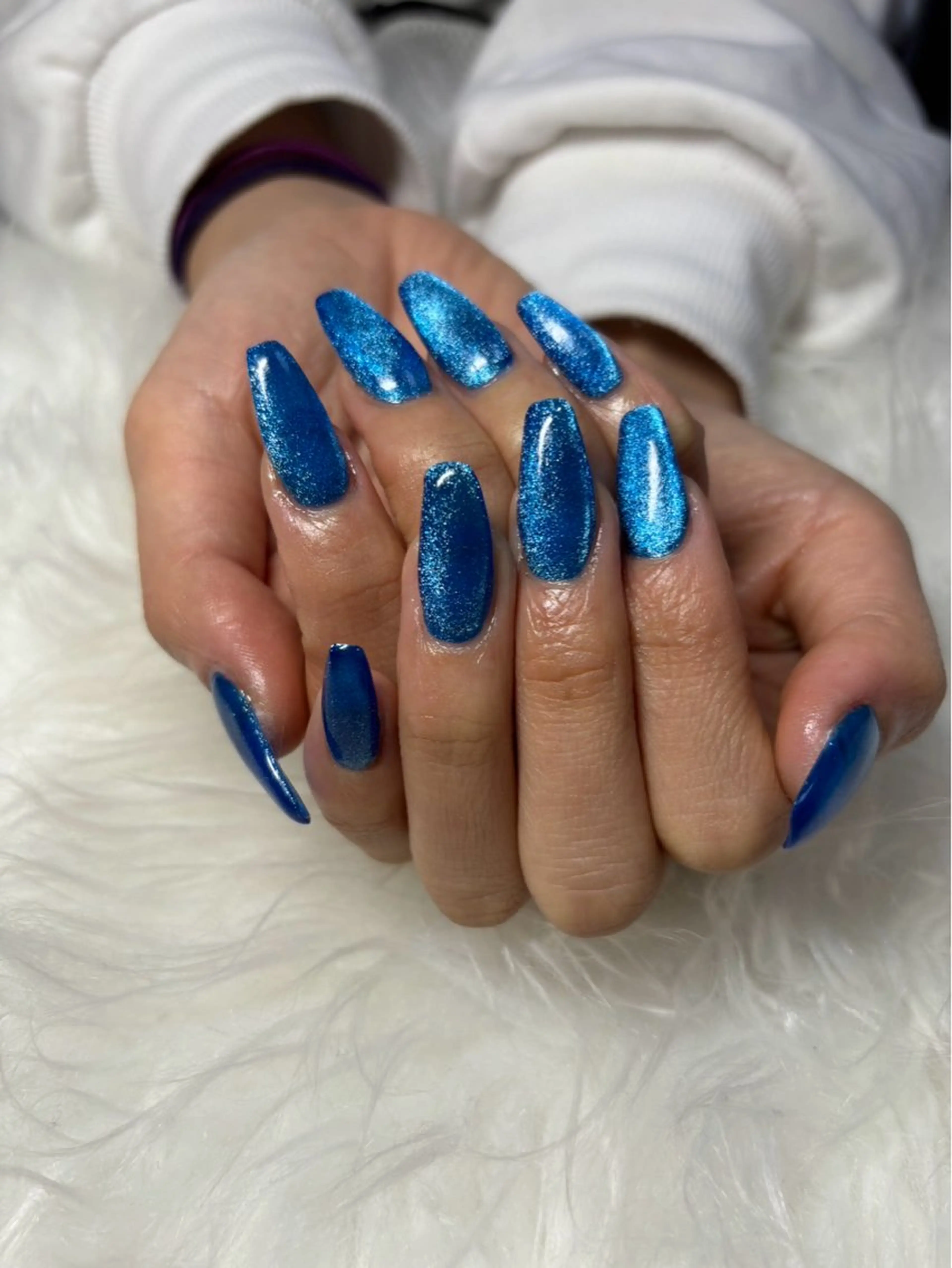 ネイル マグネットネイル ハンドネイル nail salon pomaikaiのネイルデザイン