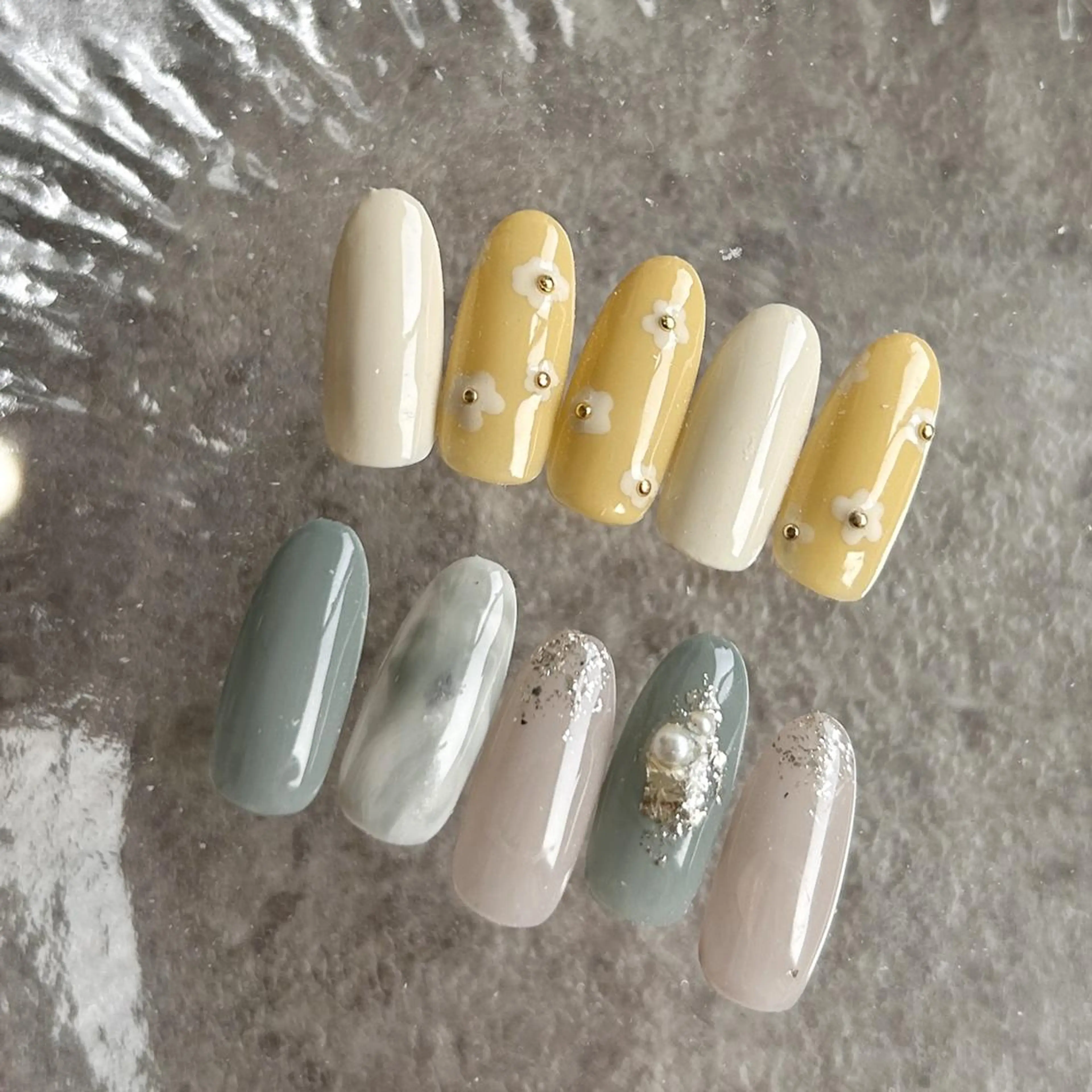 ネイル 春ネイル Ray. byCharmeのネイルデザイン