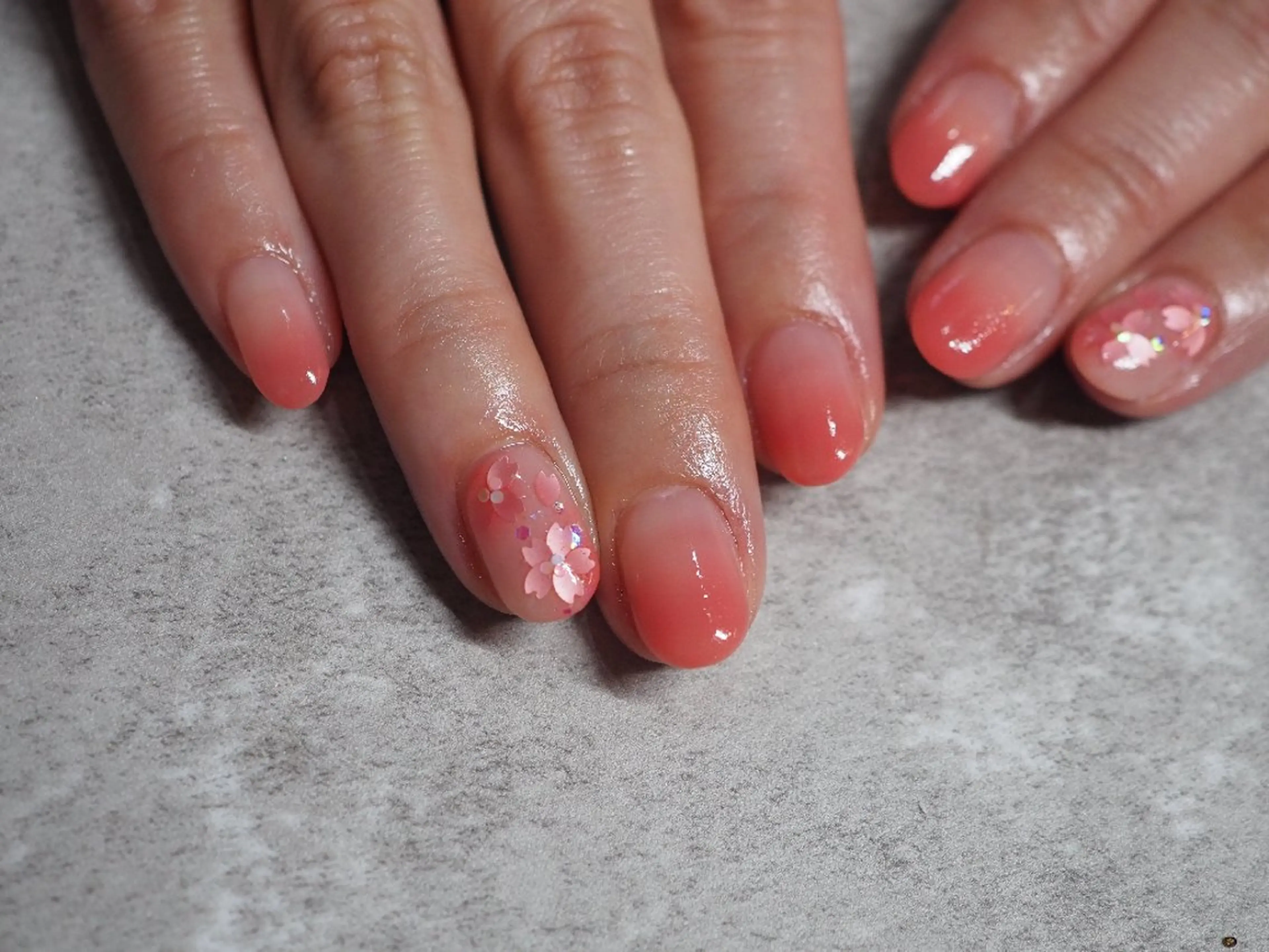 ネイル ハンドネイル glaNje 福光のネイルデザイン