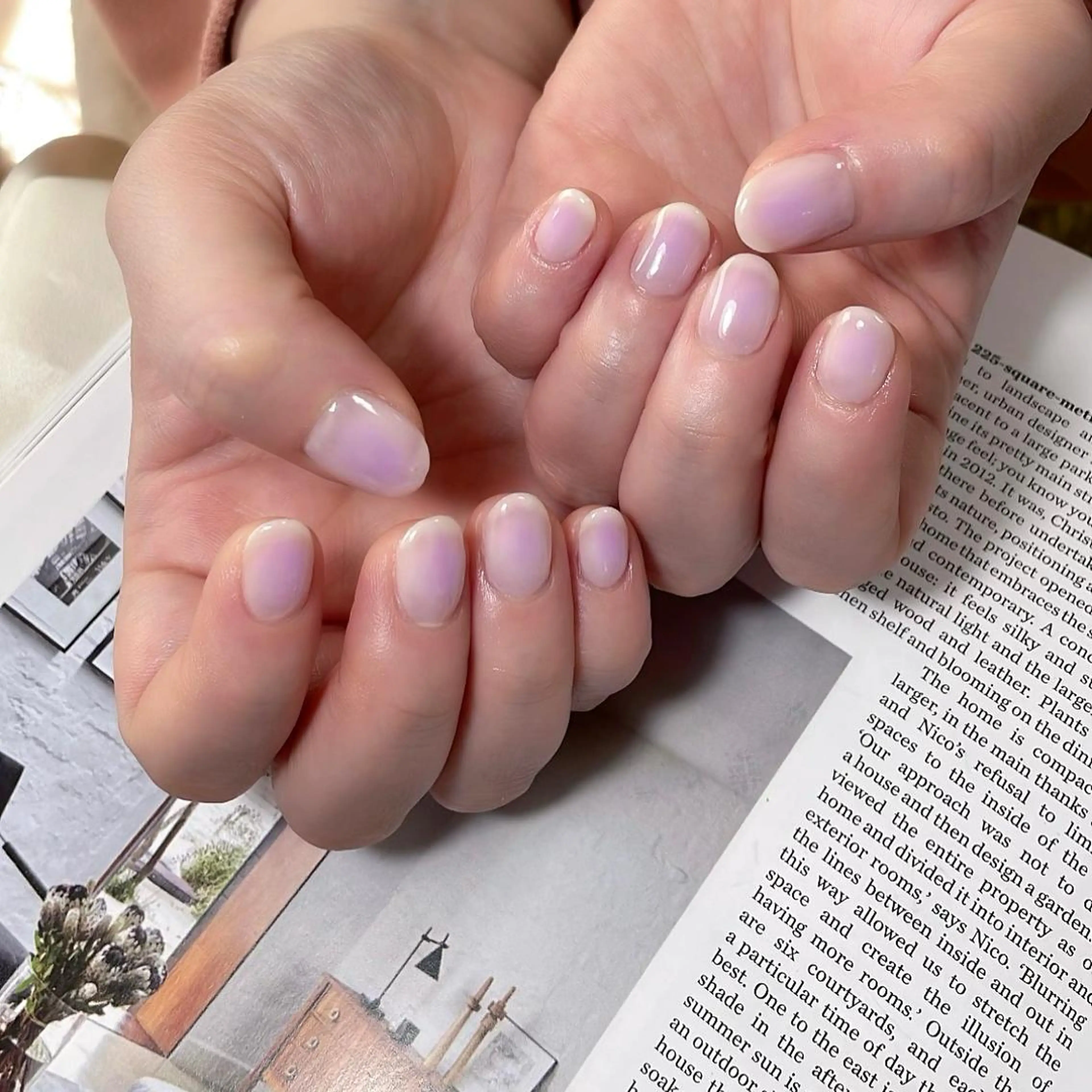 ネイル チークネイル Lofinails ちひろのネイルデザイン