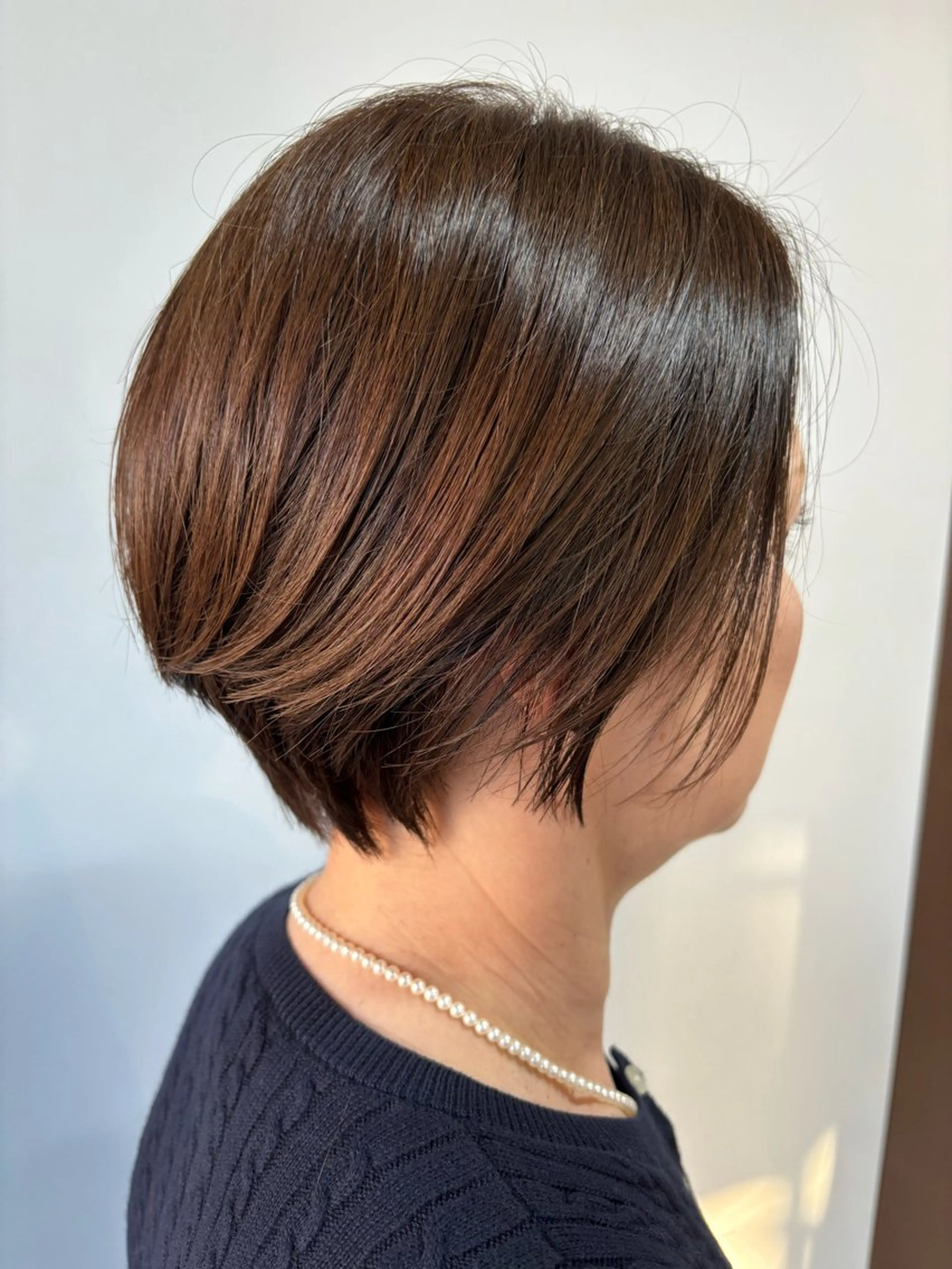 ショート カット 伊藤 那月のヘアスタイル