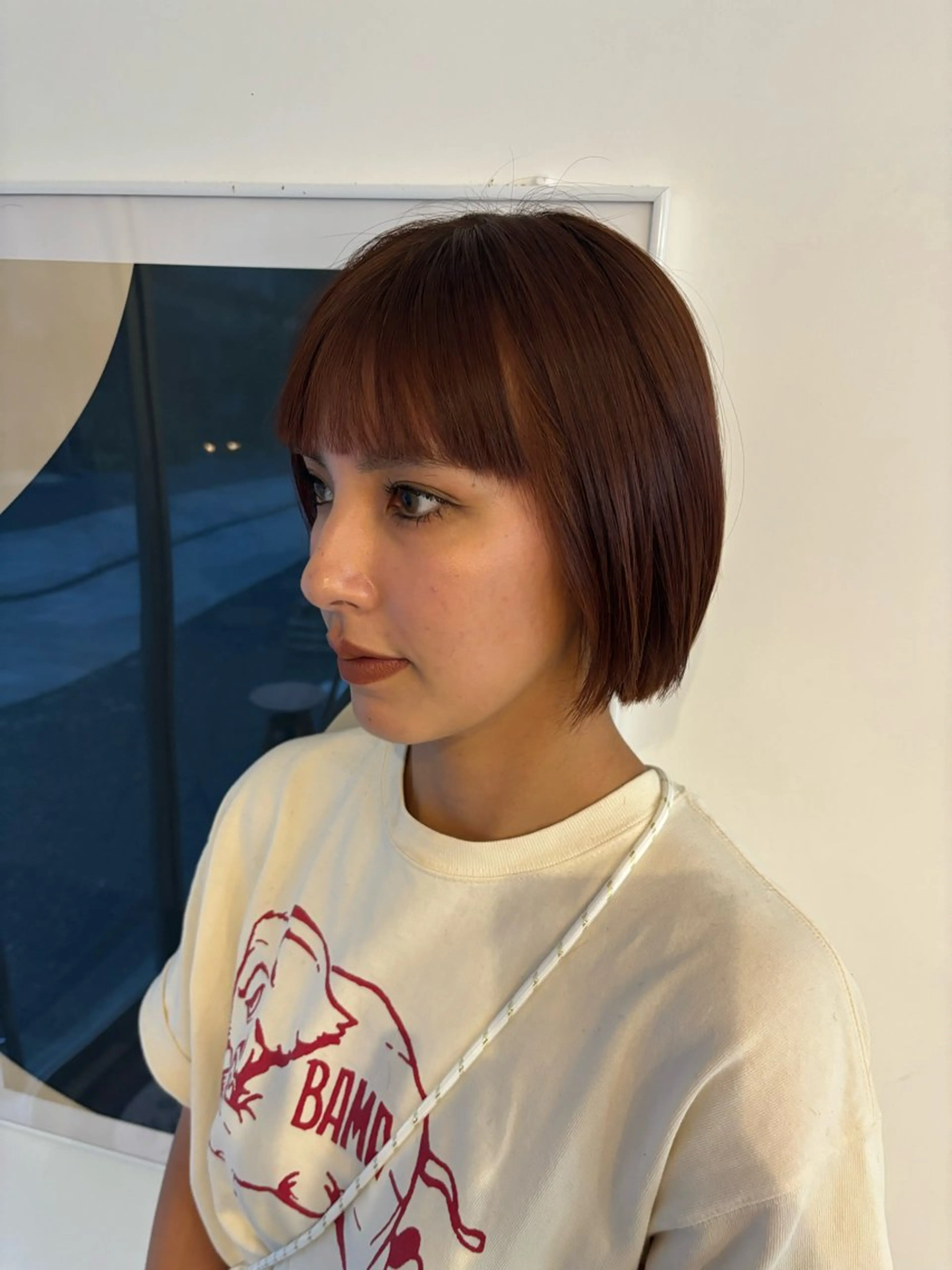 ショート ボブ カット ヘアカラー 🍀岡本 拓帆🍀のヘアスタイル