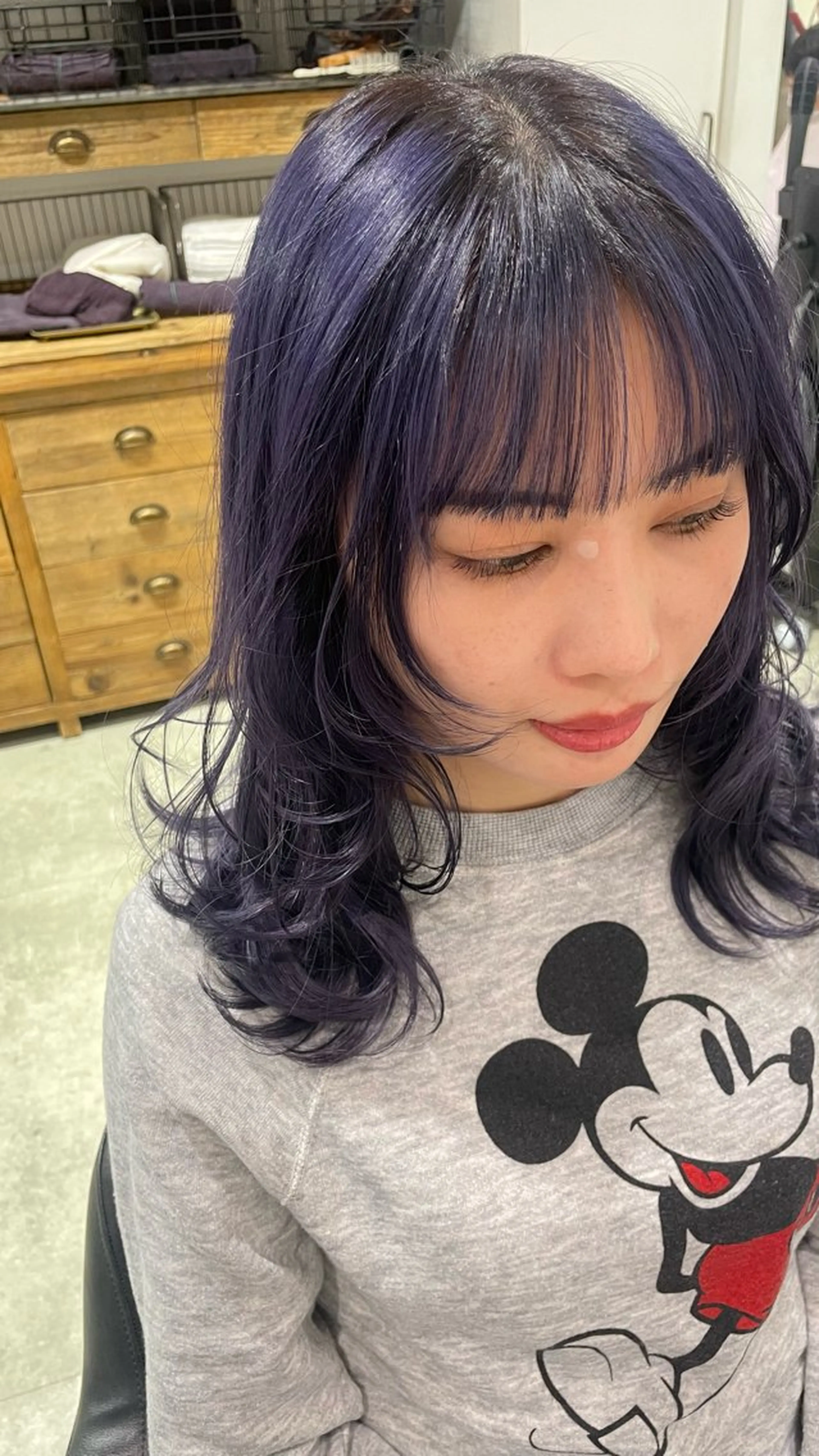 セミロング カラー 💫骨格診断カット 🌈KAHOのヘアスタイル