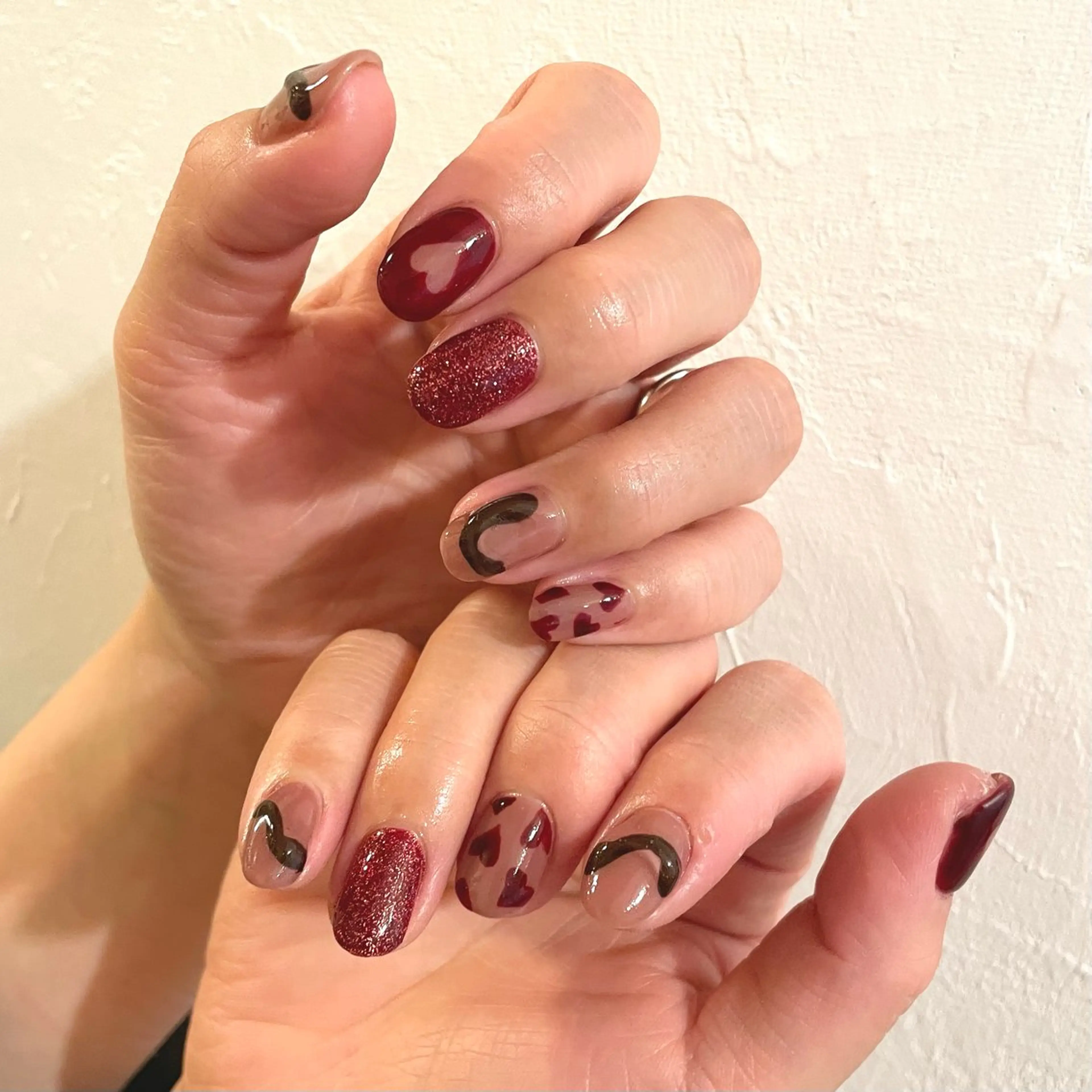 ネイル バレンタイン Nail Room uimのネイルデザイン