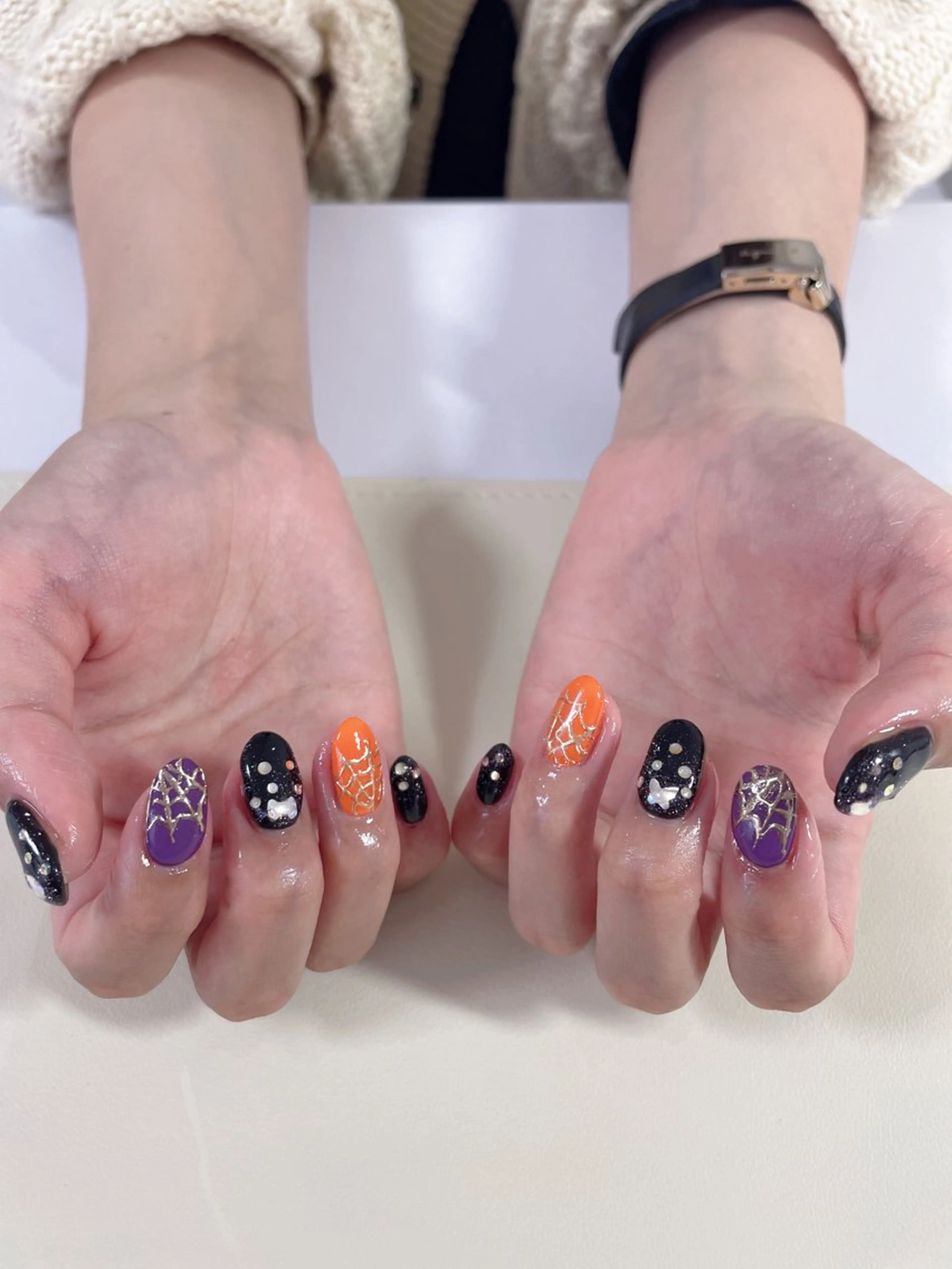 ネイル ハロウィン Nailsalon Lily所属・Nail salon Lilyのネイルデザイン