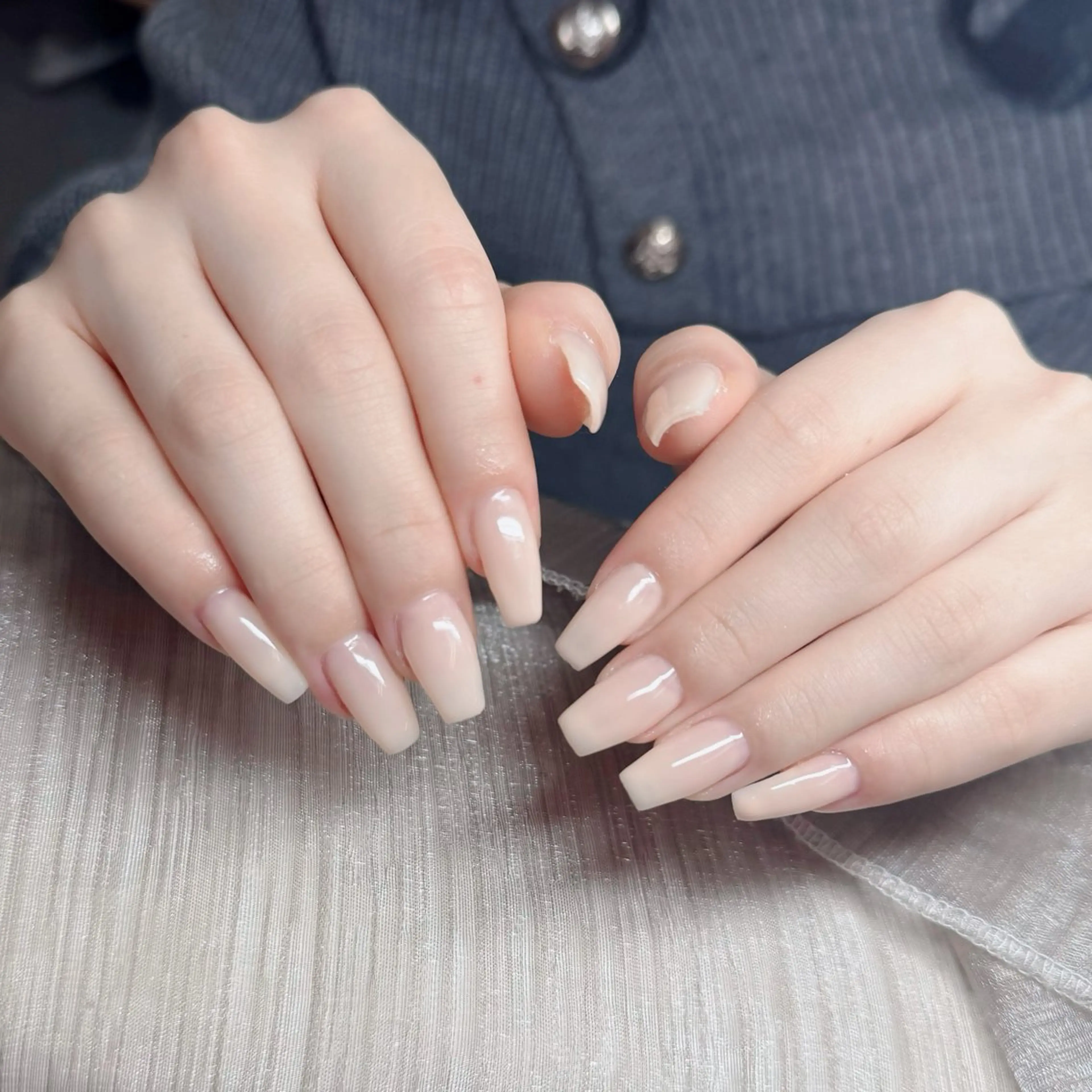 ネイル ジェルネイル 韓国ネイル マグネットネイル ネイルチップ 冬ネイル ハンドネイル Lenie Nailのネイルデザイン