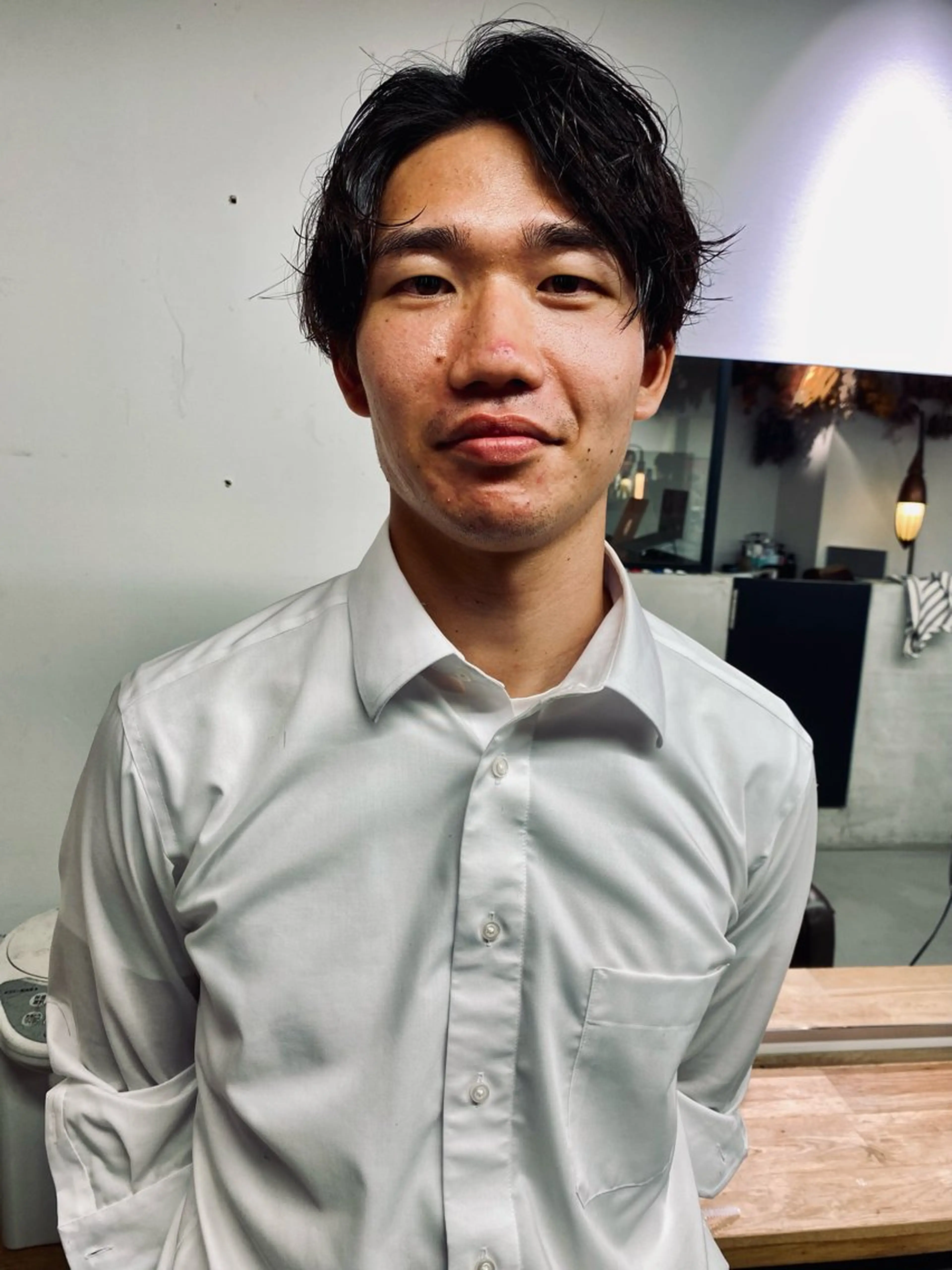 ショート パーマ メンズ MOTEL men's andshaving所属・鶴見 光のヘアスタイル