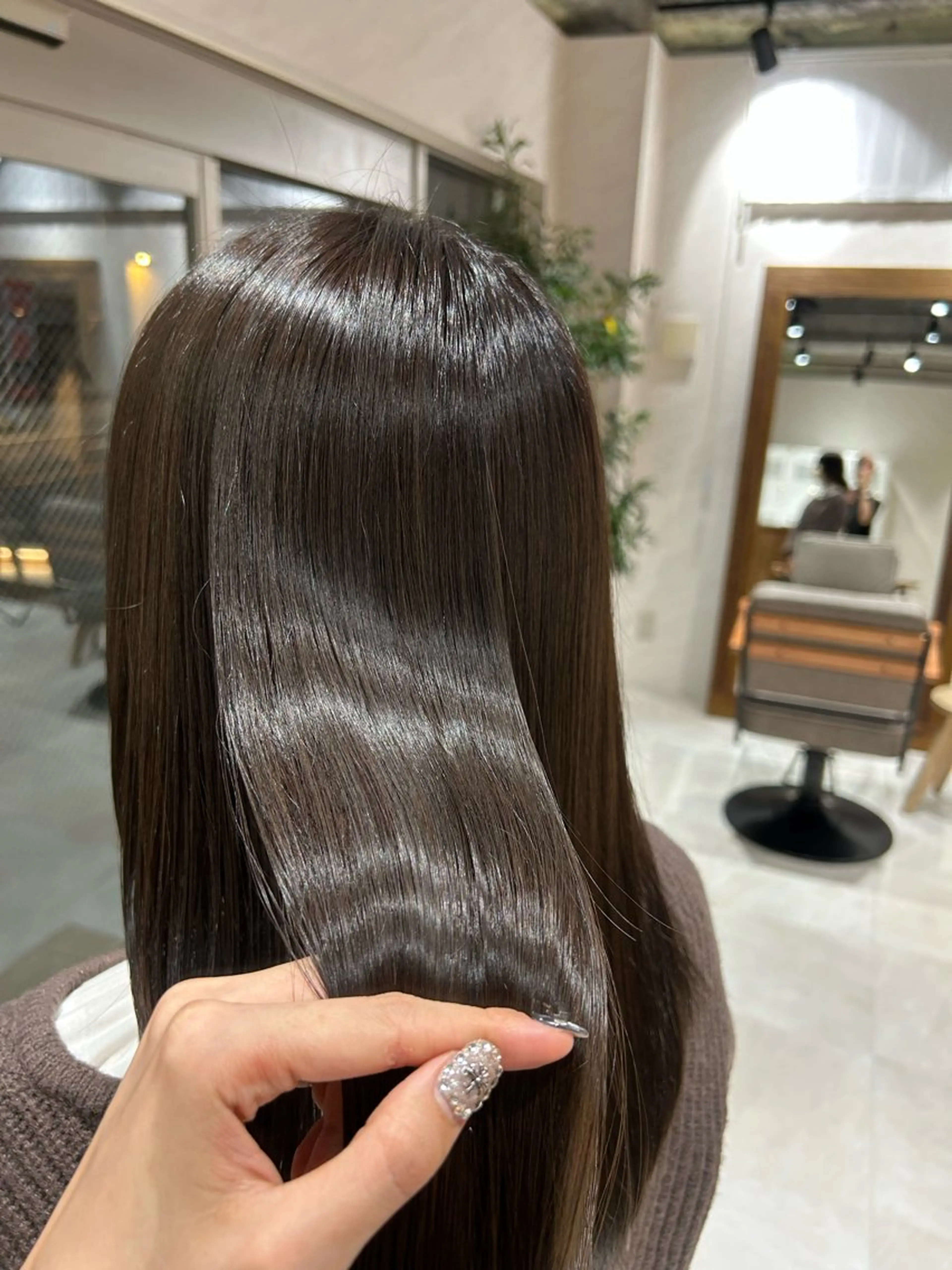 ミディアム カラー 🌷横浜/レイヤー /艶カラー🌷のヘアスタイル