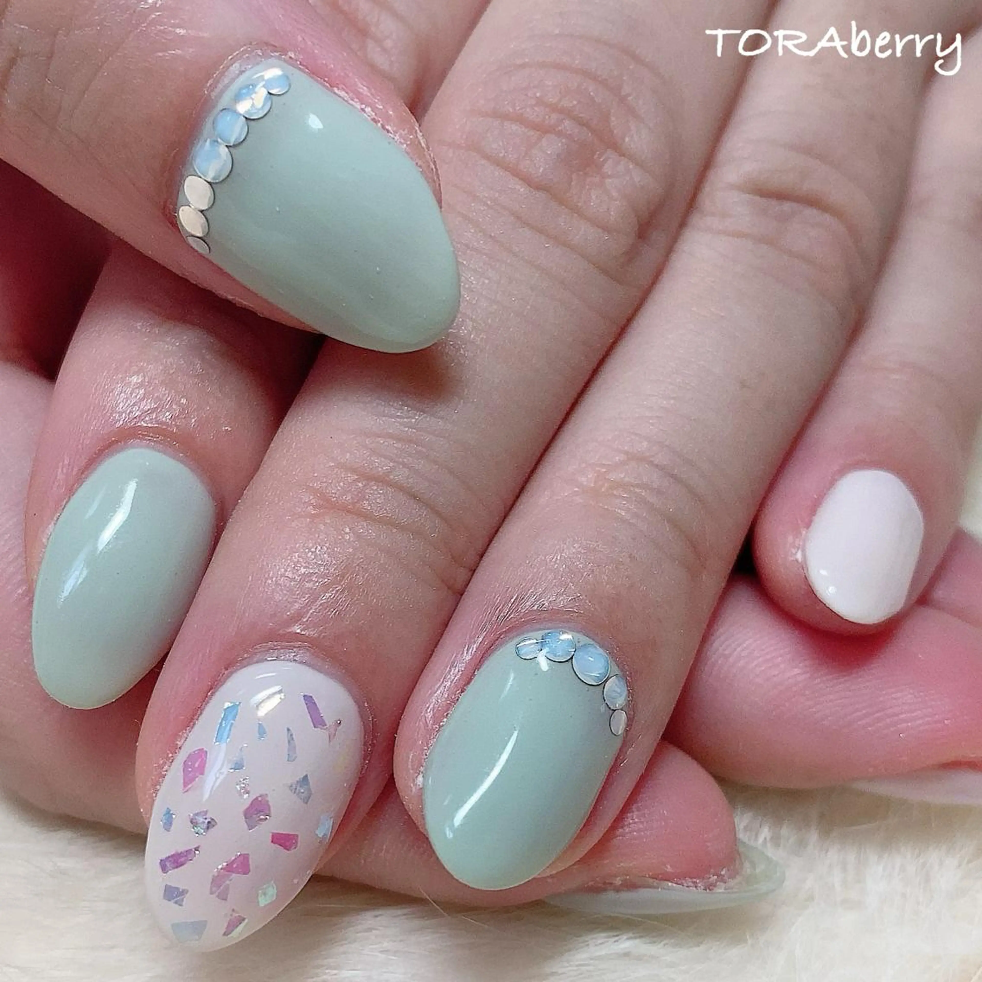 ネイル ワンカラーネイル ハンドネイル ネイリスト なつみのネイルデザイン