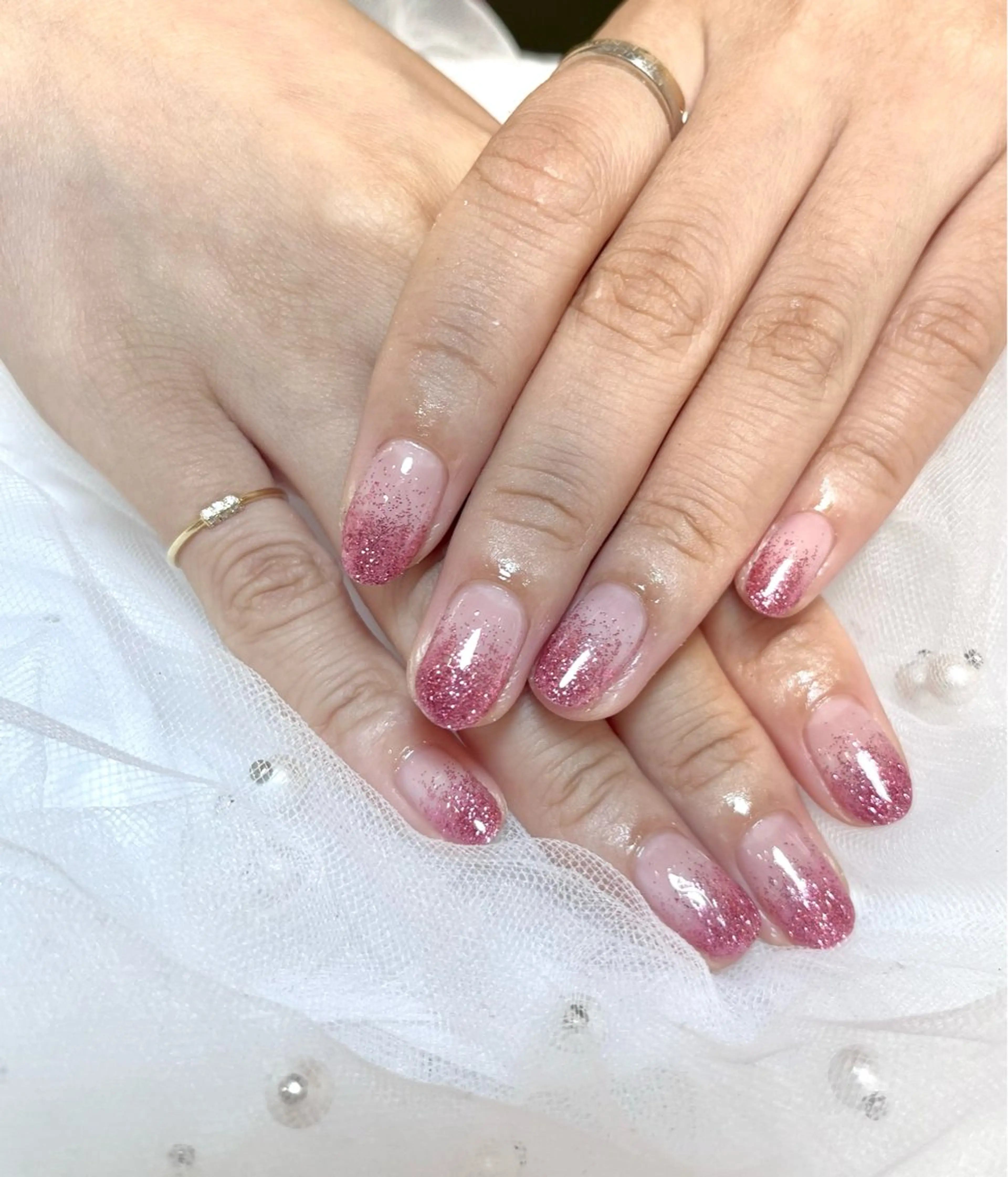 ネイル ハンドネイル ꒰ঌゆあ ໒꒱·̩͙のネイルデザイン