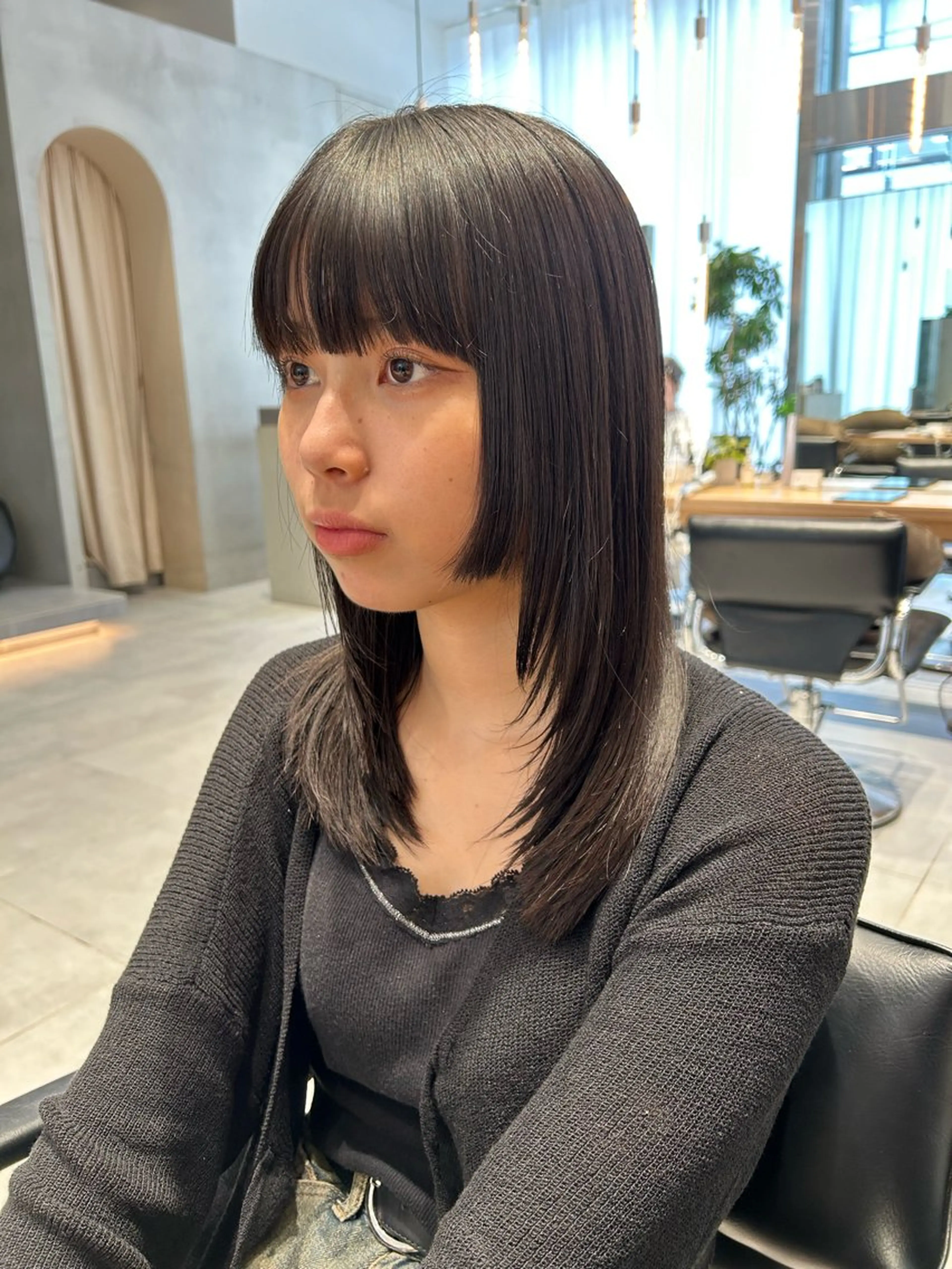 ロング 姫カット レイヤーカット 風香🪼レイヤー /透明感カラーのヘアスタイル