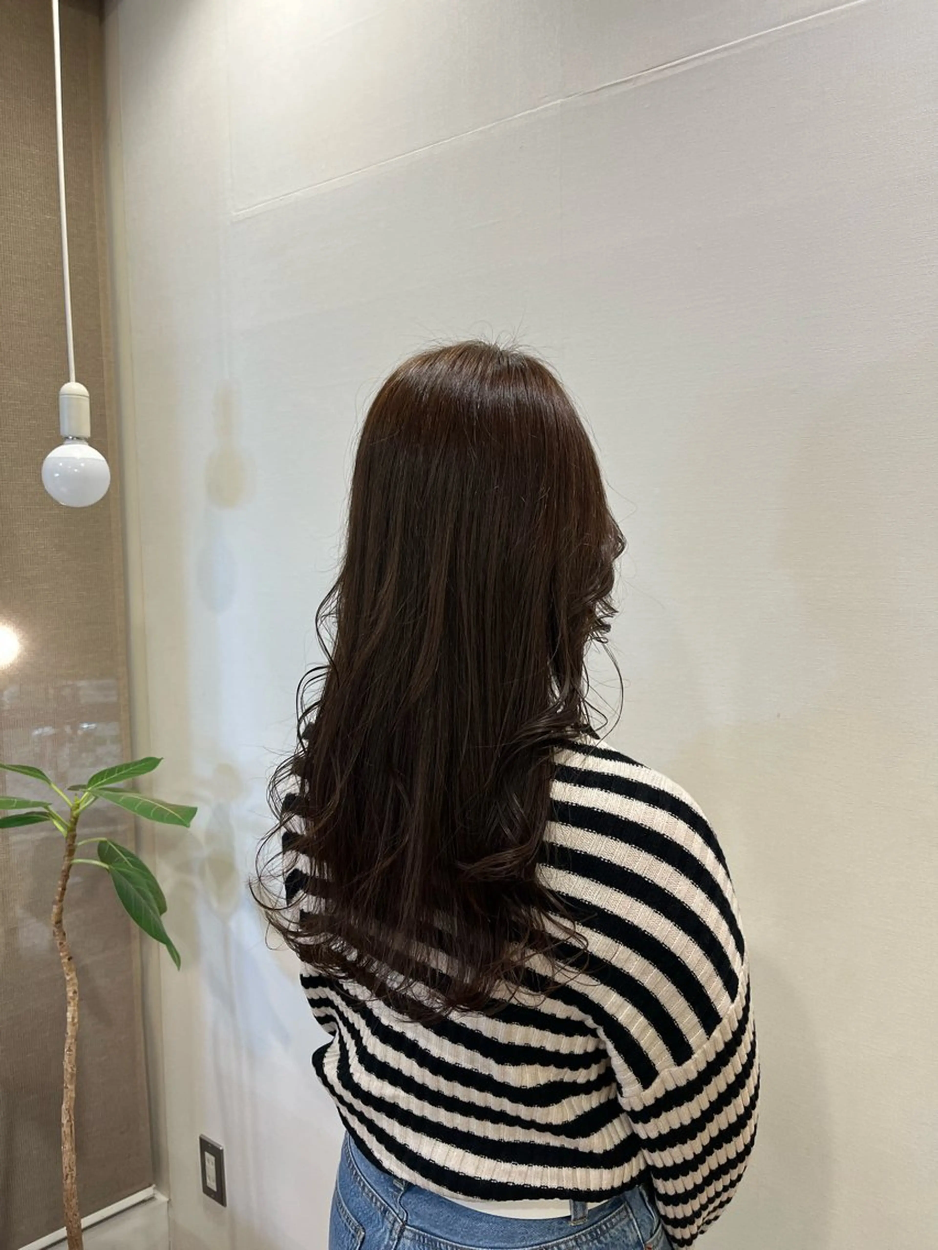 ロング anon所属・田中 結月のヘアスタイル
