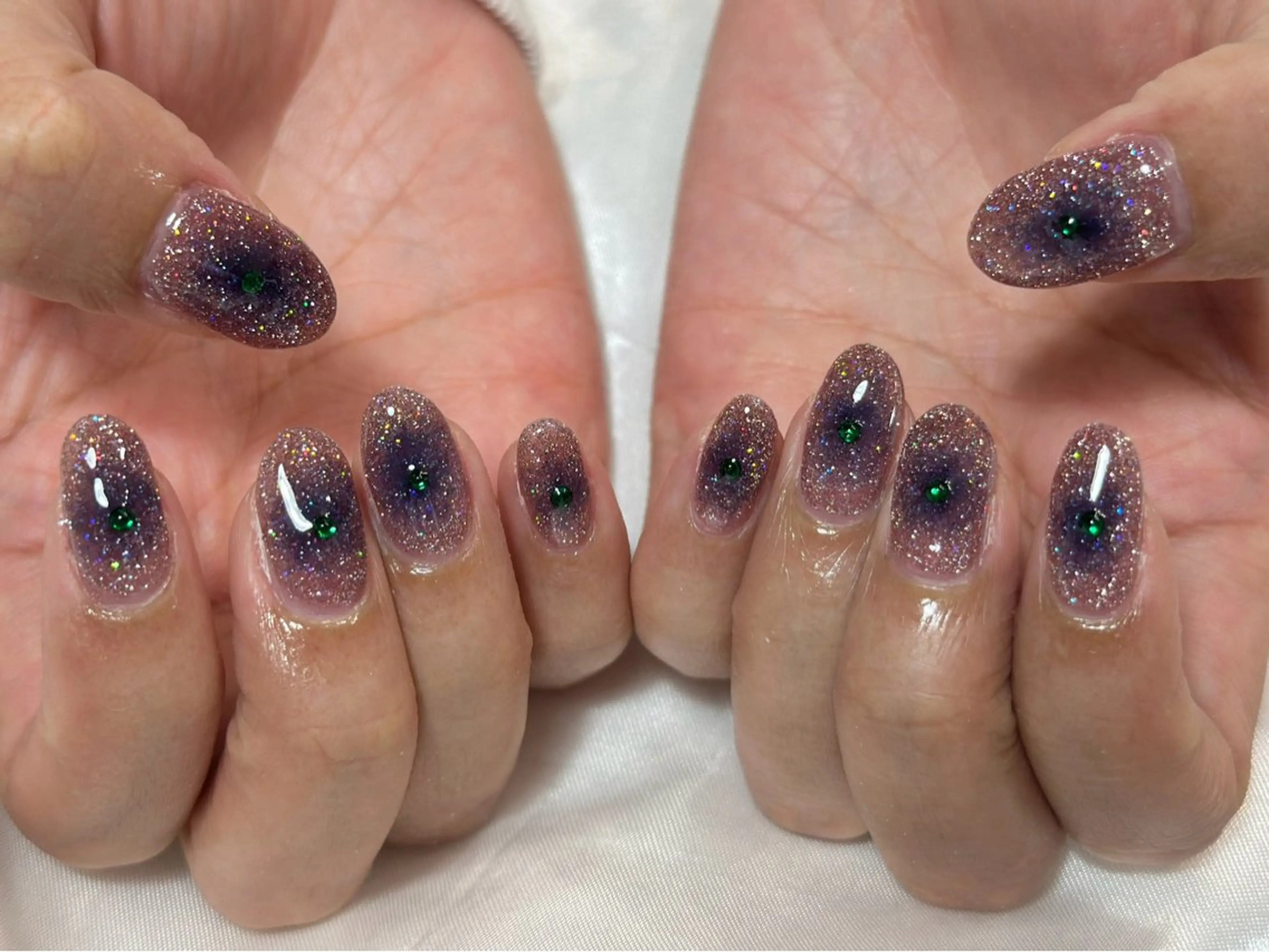 ネイル 【パラジェル・フィルイン】Nailsalon　Merci東中野所属・Merci shigaのネイルデザイン