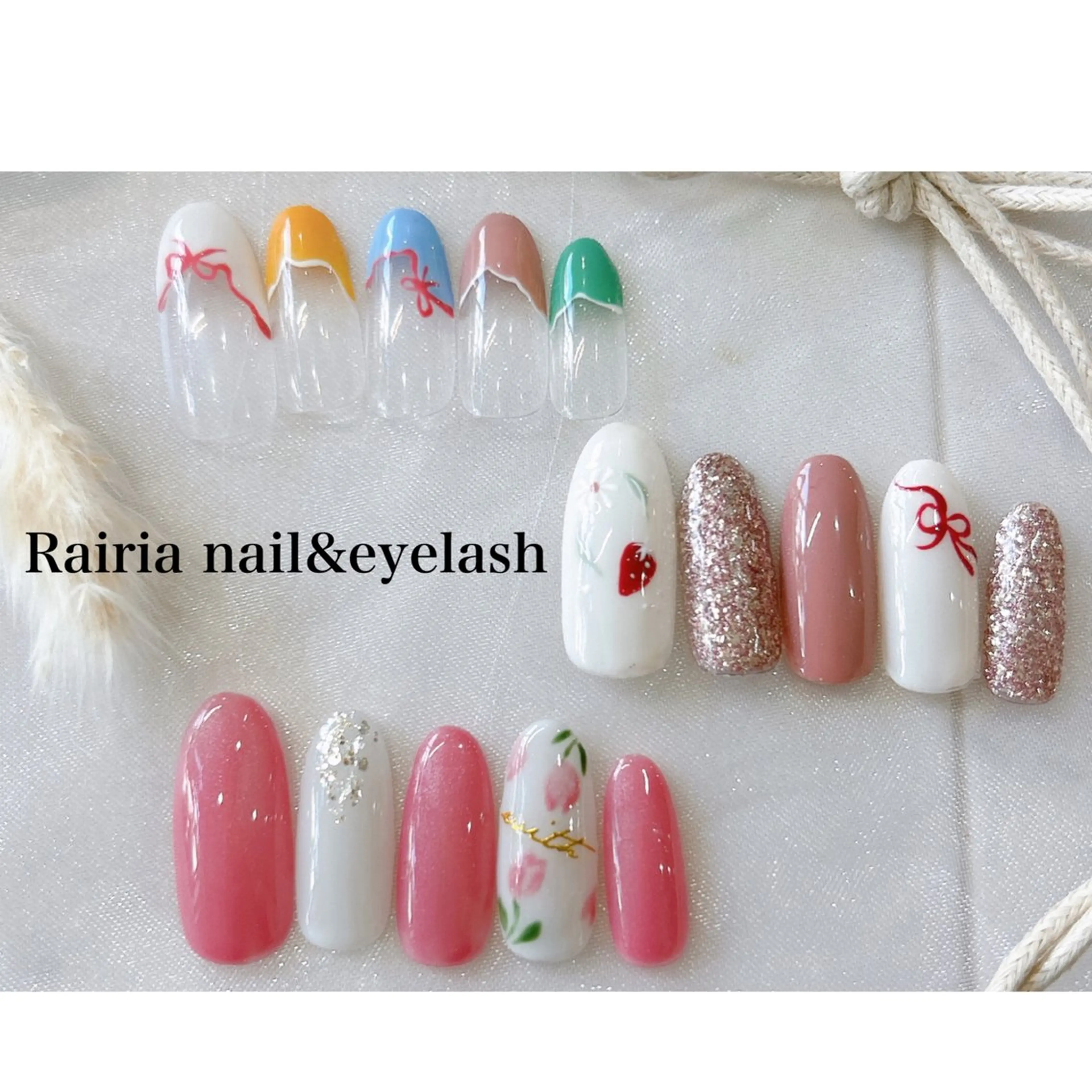 ネイル 持ち込み ハンドネイル Rairianail 小岩店のネイルデザイン