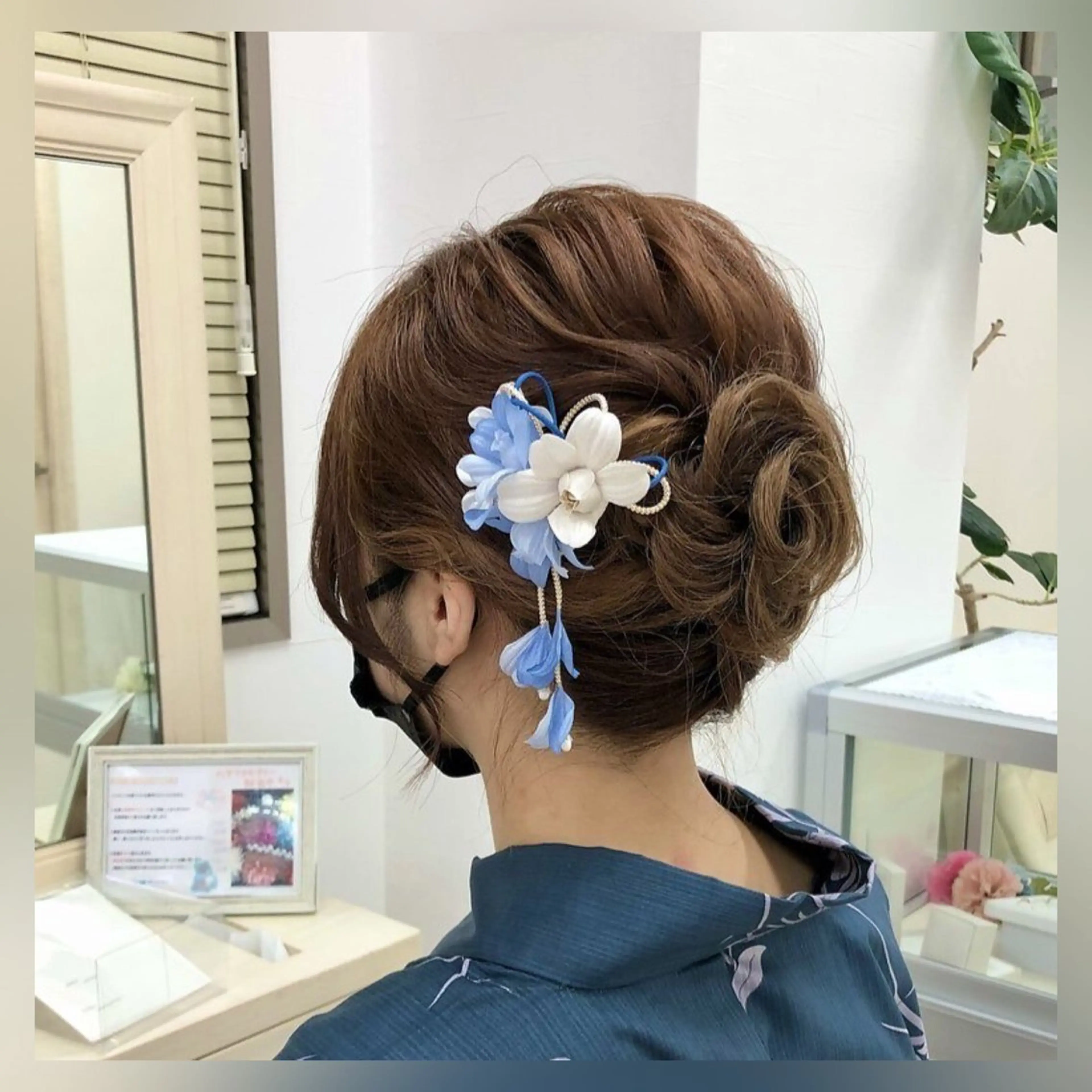 ヘアアレンジ 着物ヘア 浴衣 似合わせヘアメイク 💐オダギリチアキのヘアスタイル