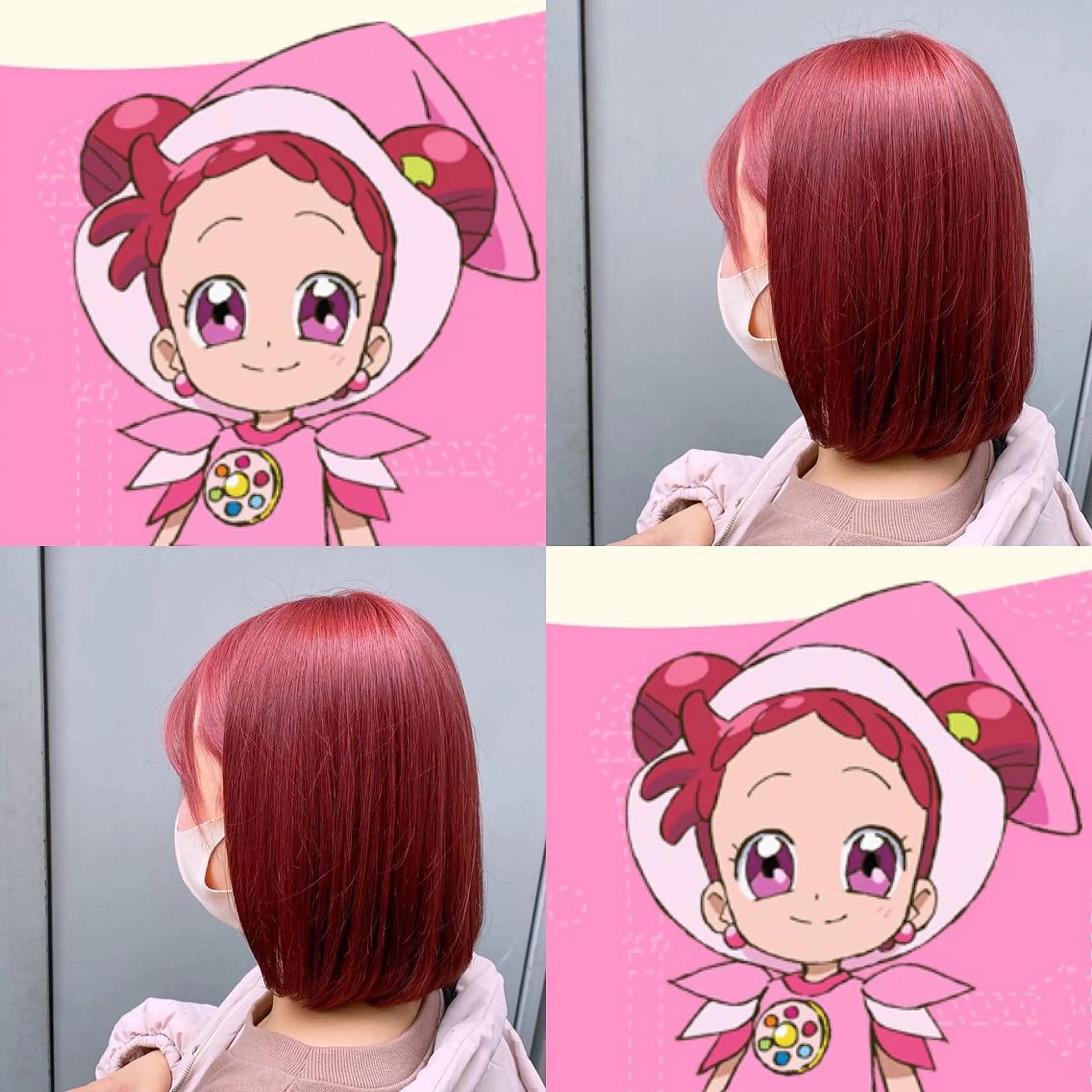 ショート カラー ヘアアレンジ メンズ メンズハイトーン メンズインナーカラー ハイトーンカラー インナーカラー ユニコーンカラー ヘアカラー 🦋重くない暗髪🦋 Hana🦋のヘアスタイル