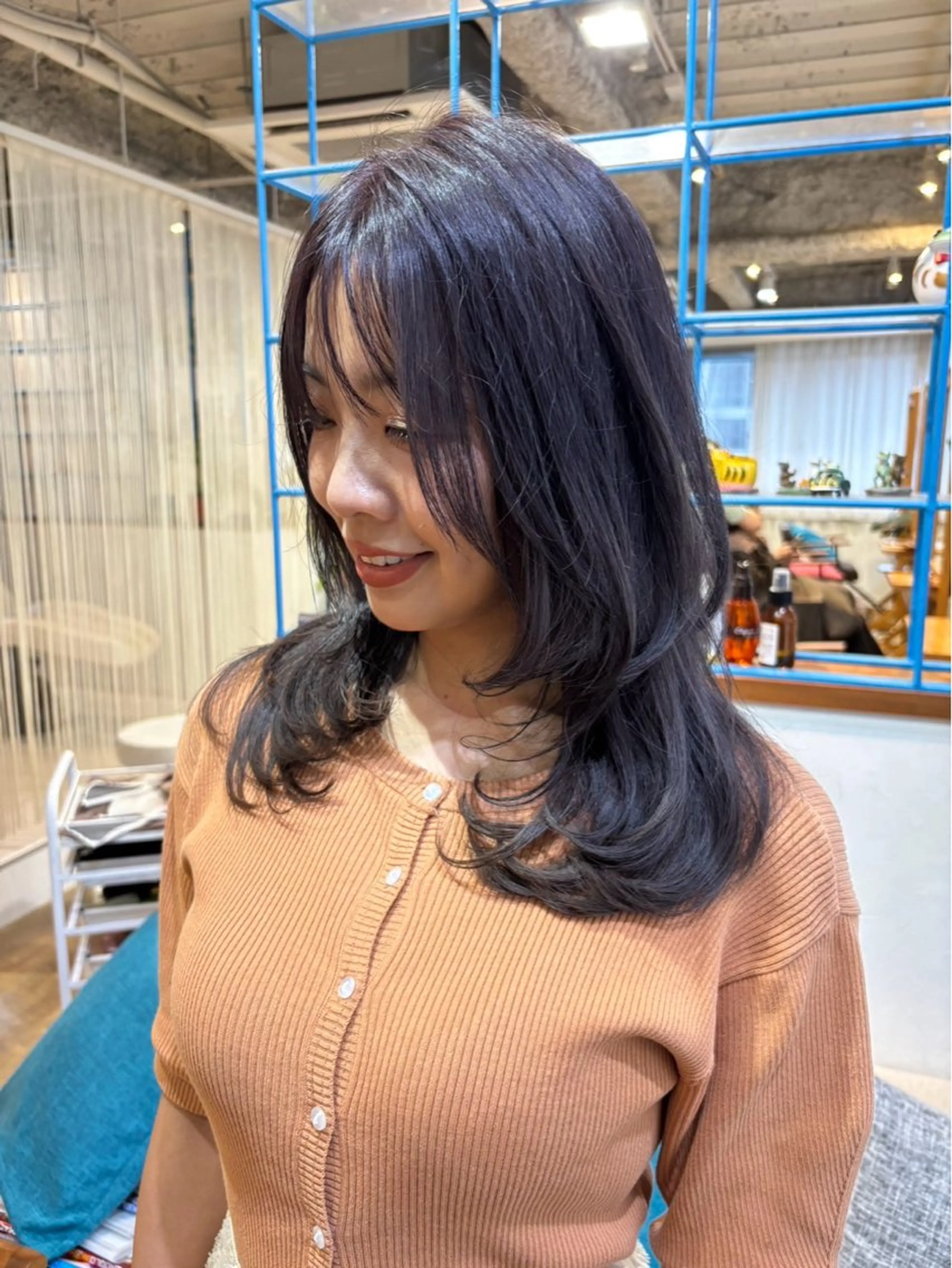 セミロング レイヤーカット カット ヘアカラー ヘッドスパ CHIE艶カラー＆ 癒しヘッドスパ🌿のヘアスタイル