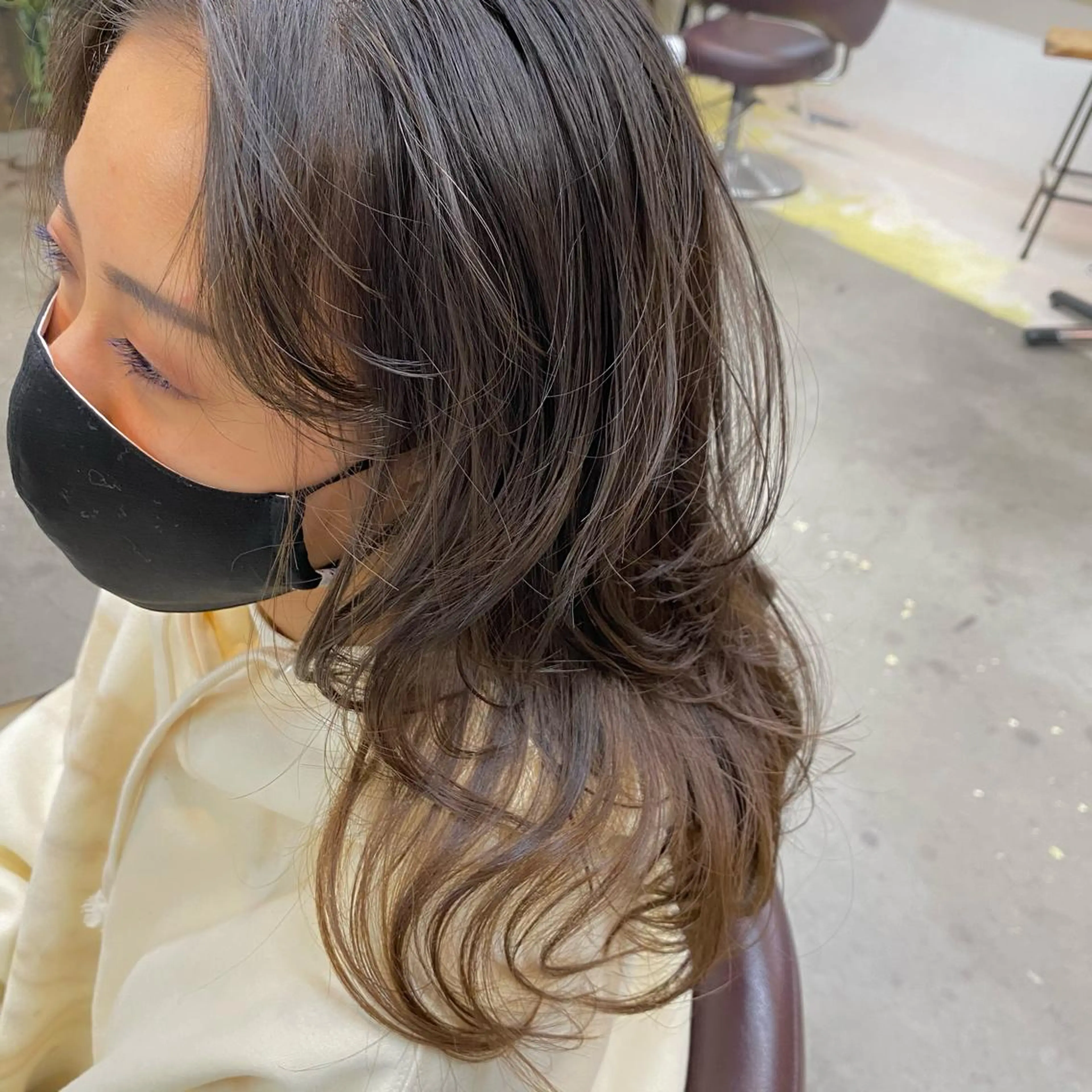 ロング レイヤーカット ロング LIBRO所属・Moca 〰️のヘアスタイル