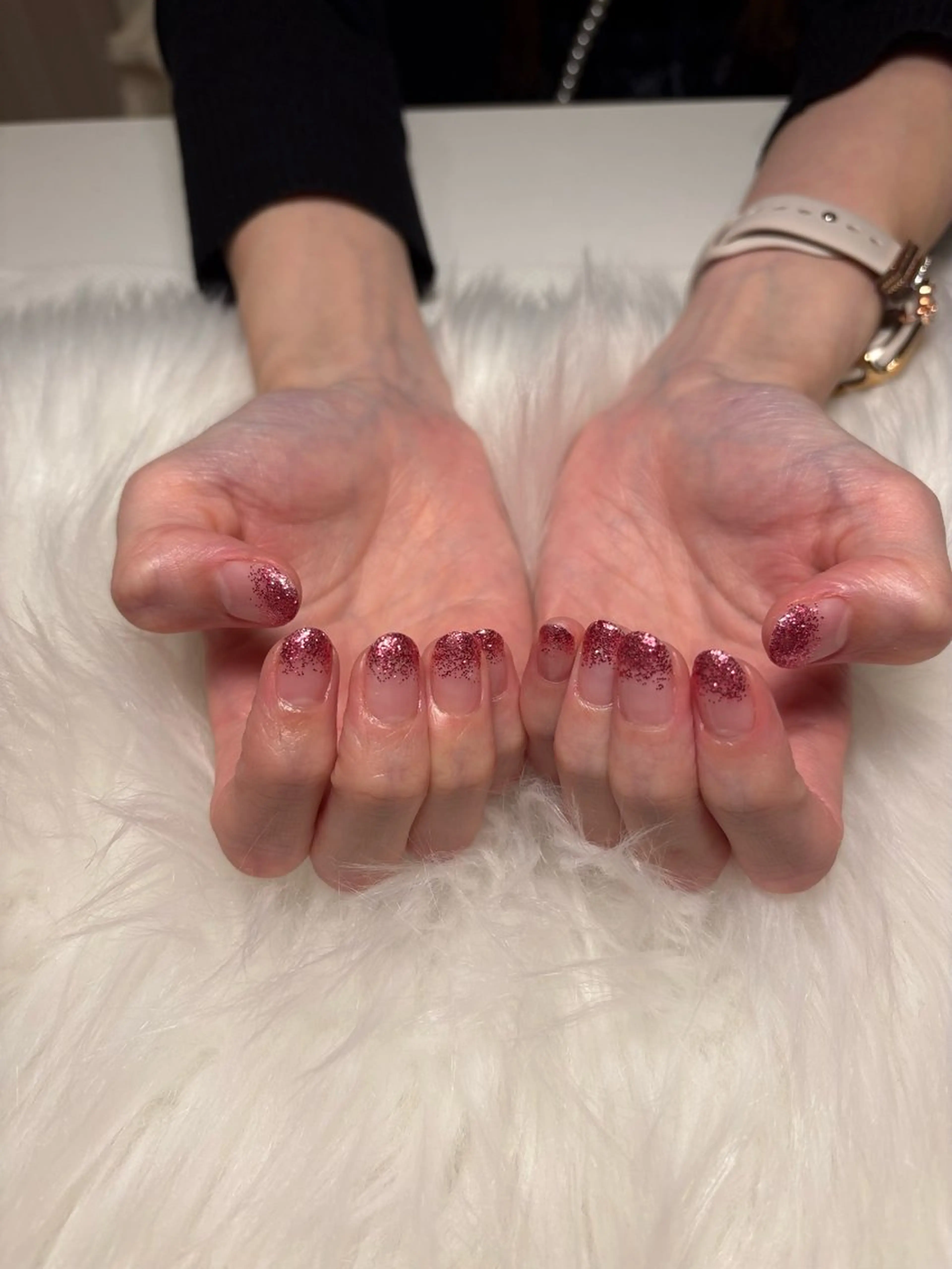 ネイル ラメ(グリッター) ラメグラデーション Beauty SalonAeriのエステ・リラクイメージ