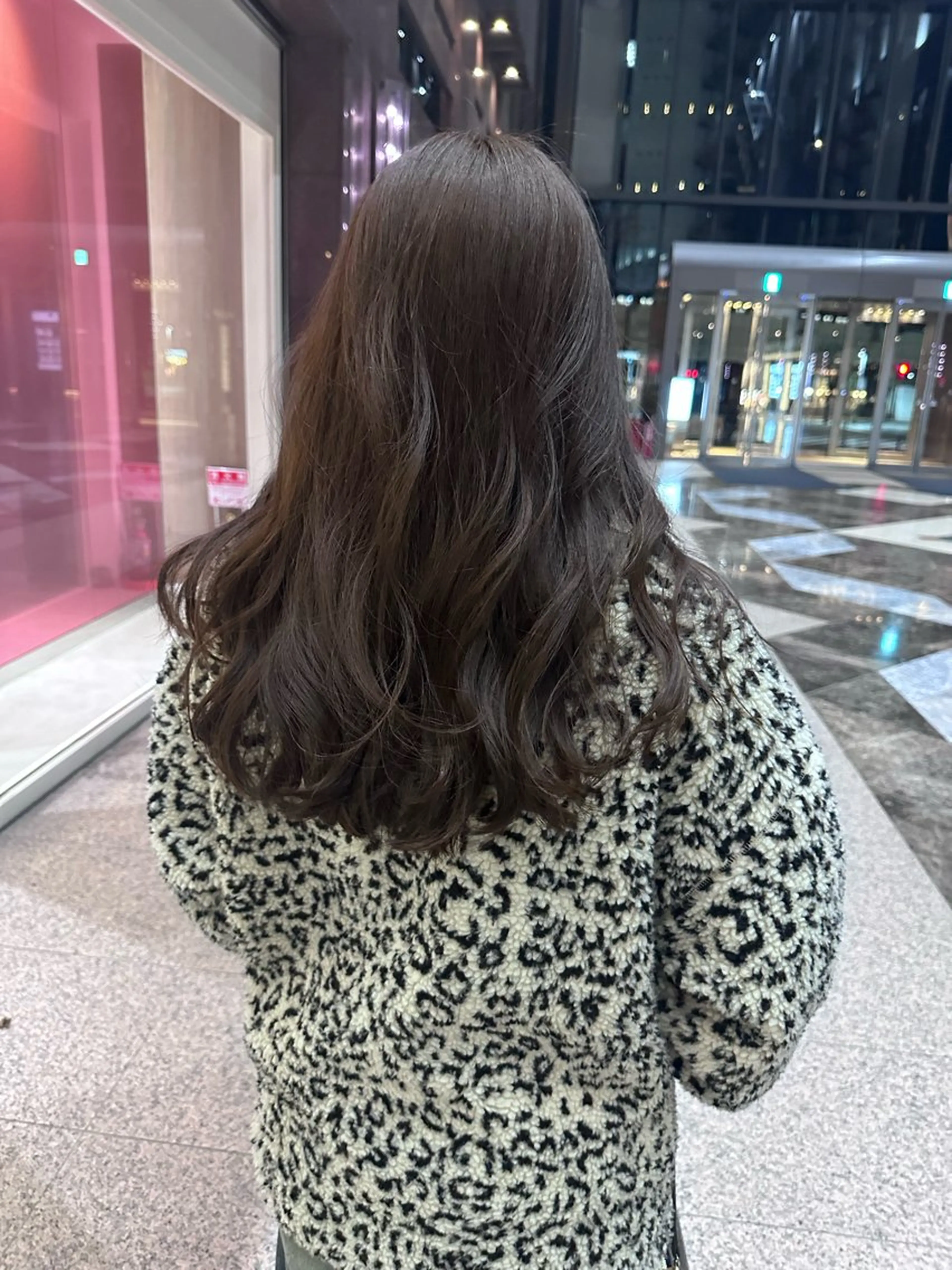 ロング カラー カット ヘアカラー 河井 史織のヘアスタイル